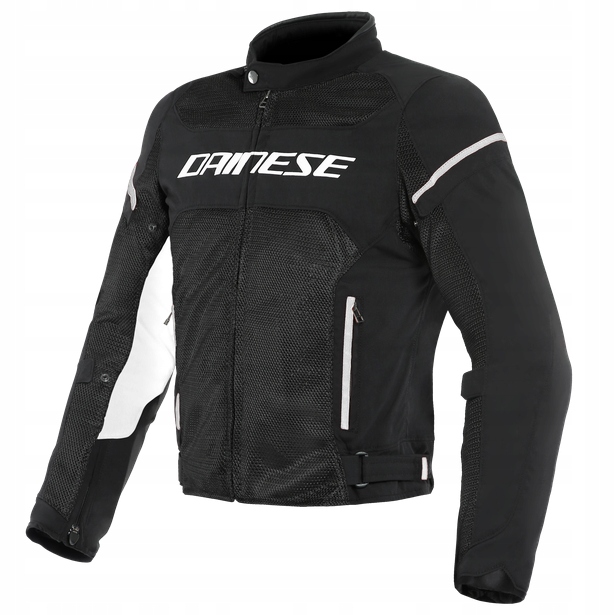 Textilná motocyklová bunda Dainese Air Frame D1 Tex čierna/biela 48