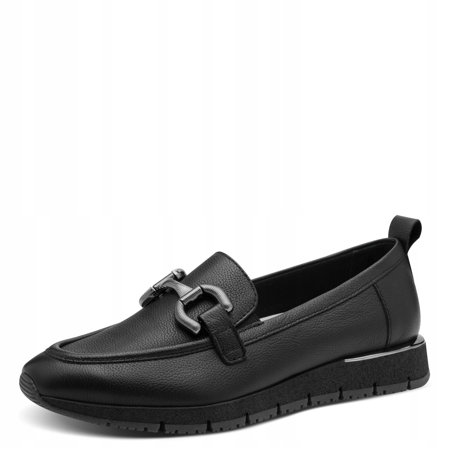 Mokasyny Tamaris 1-24711-42 003 Black Leather R.38