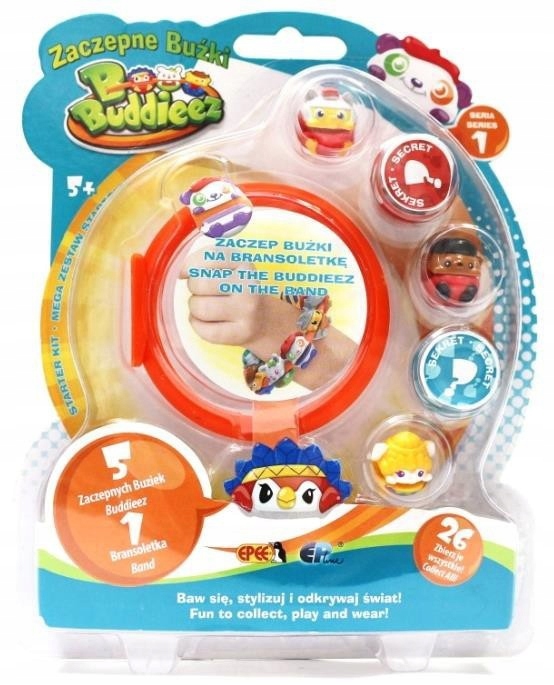 

B-buddieez Zaczepne Buźki Mega Zestaw Startowy 5+1