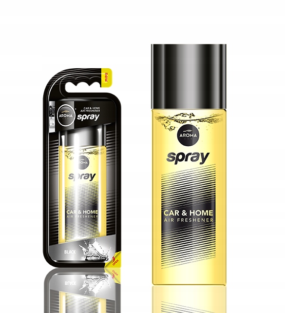 

Odświeżacz powietrza Aroma Spray Black