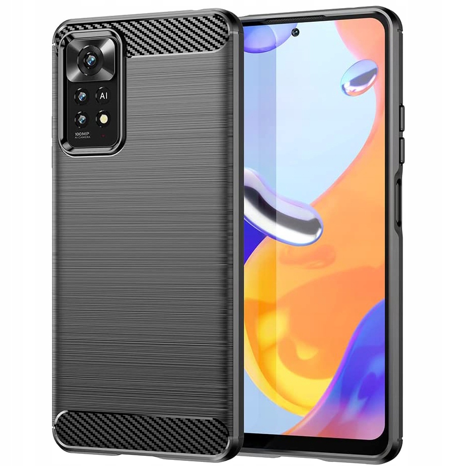 

Etui na Xiaomi Redmi Note 11 Pro Karbon Slim Szkło