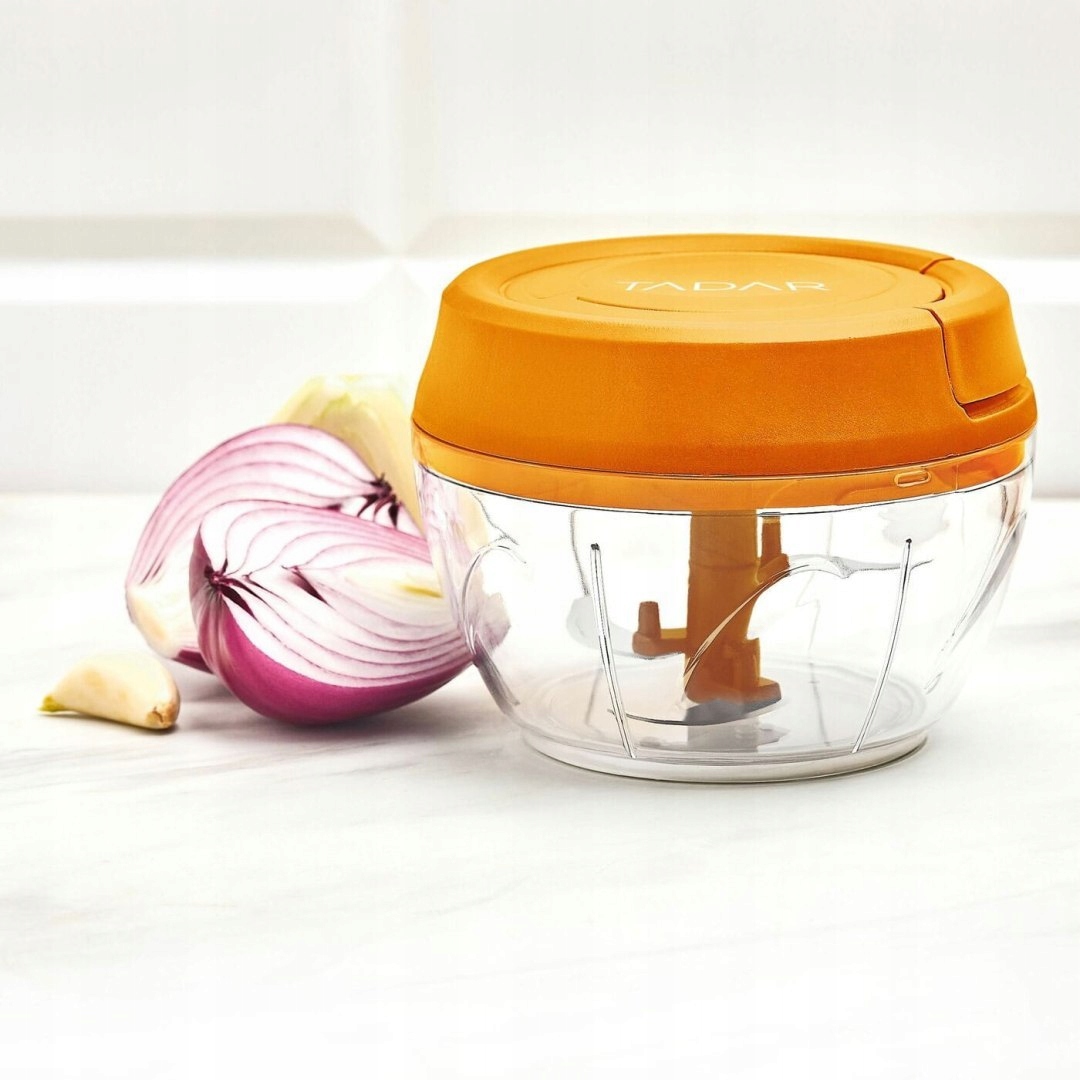 RĘCZNA KRAJALNICA DO WARZYW Z 3 OSTRZAMI Z MECHANIZMEM SZNURKOWYM TADAR TD- Marka Tadar