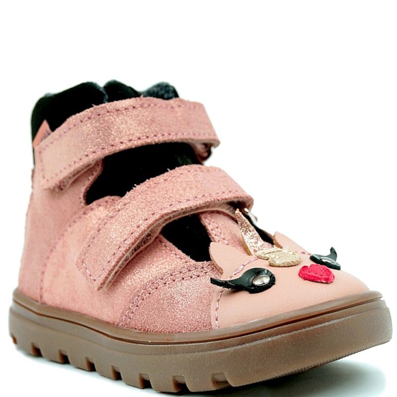 Mrugała Andy Pony Rosa 6180/5-44 buty trzewiki ocieplane jednorożec 24