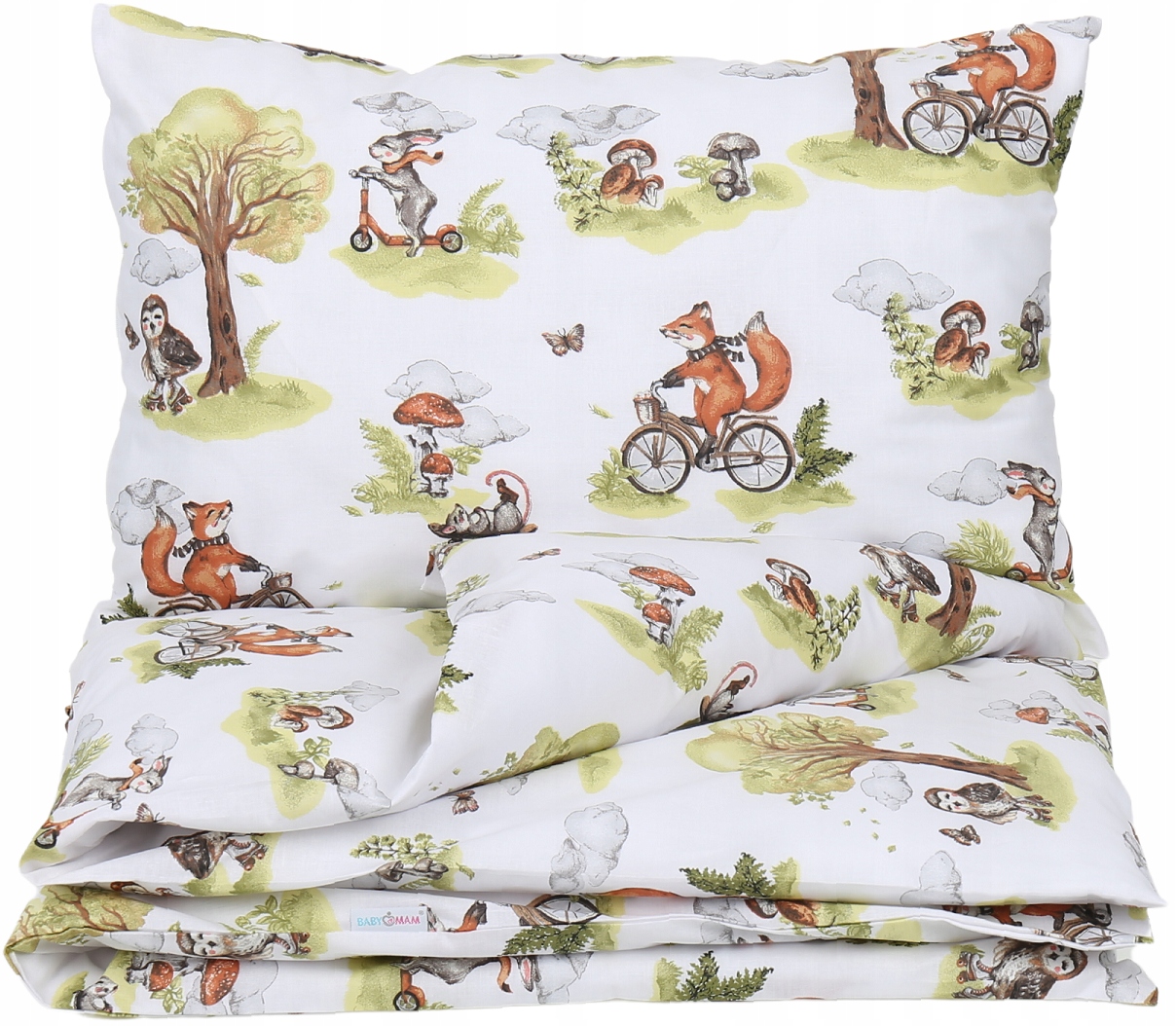 POŚCIEL DO ŁÓŻECZKA 120x60 DZIECIĘCA NIEMOWLĘCA 120X90 cm 2EL BABYMAM