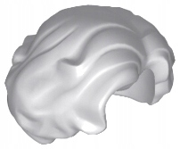 

Lego 11256 Włosy Damskie szare jasne Lbg Nowe (1g)