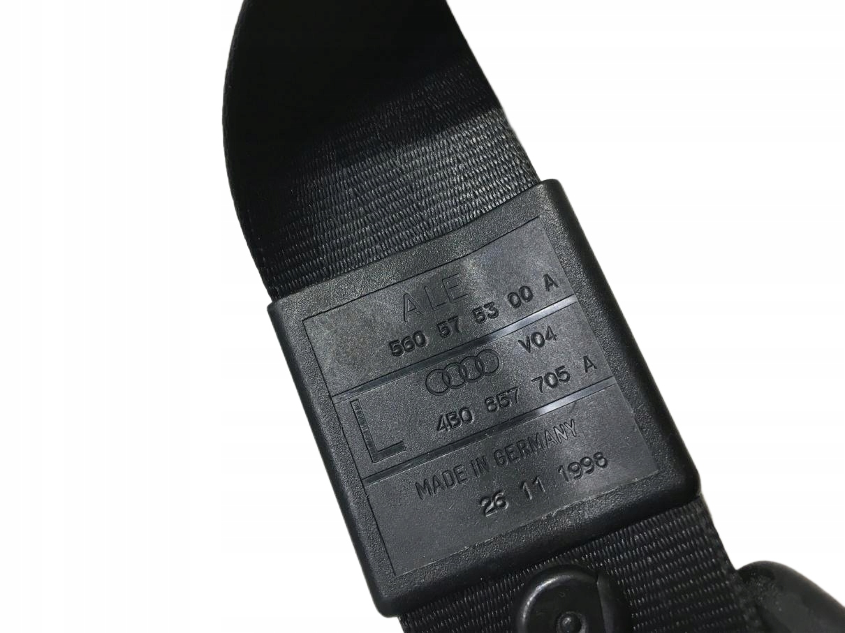 tension belt safety left front AUDI A6 C5 4B0857705A