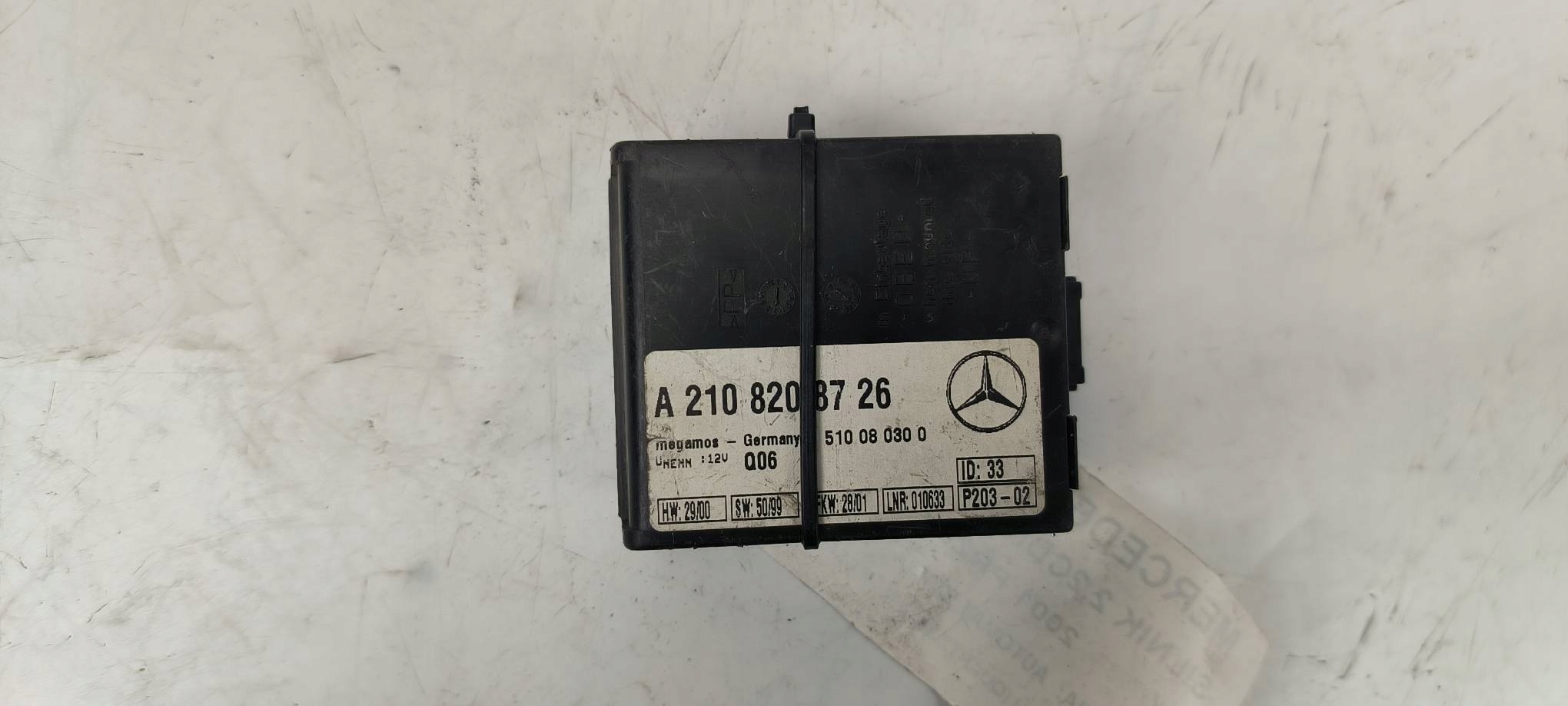 computer A2108208726 2.2 CDI MERCEDES E 220