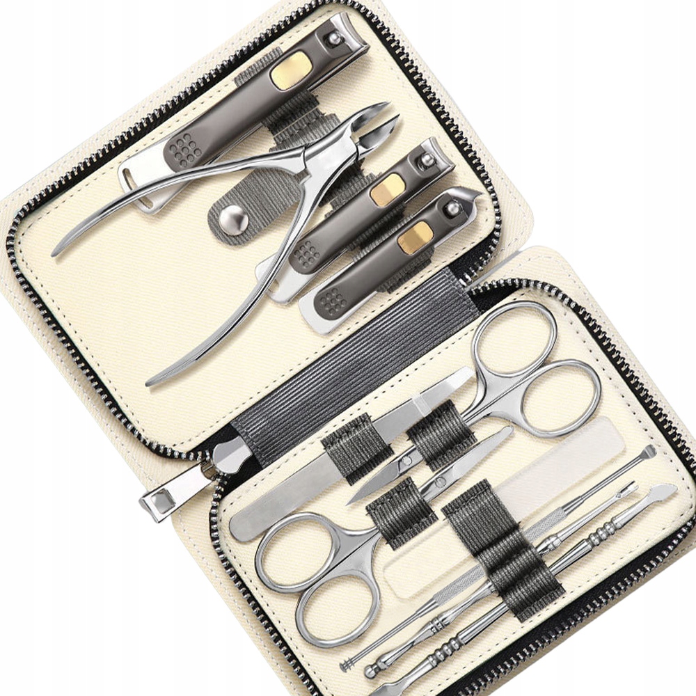 11DÍLNÁ Profesionální Sada Pedikúry Manikúra Pro Péči O Nehty