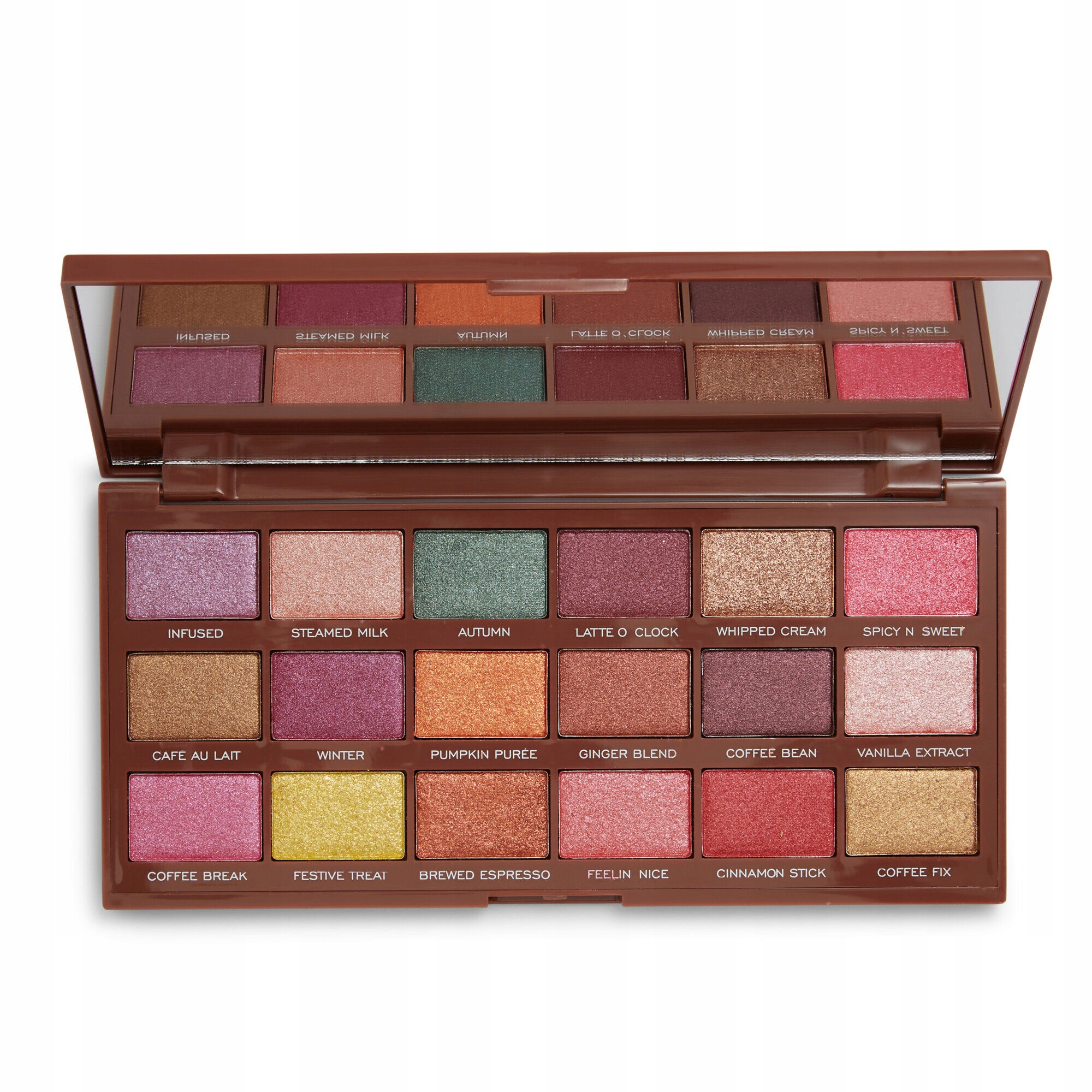 Revolution Tasty Pumpkin Spice Latte Paleta Cieni