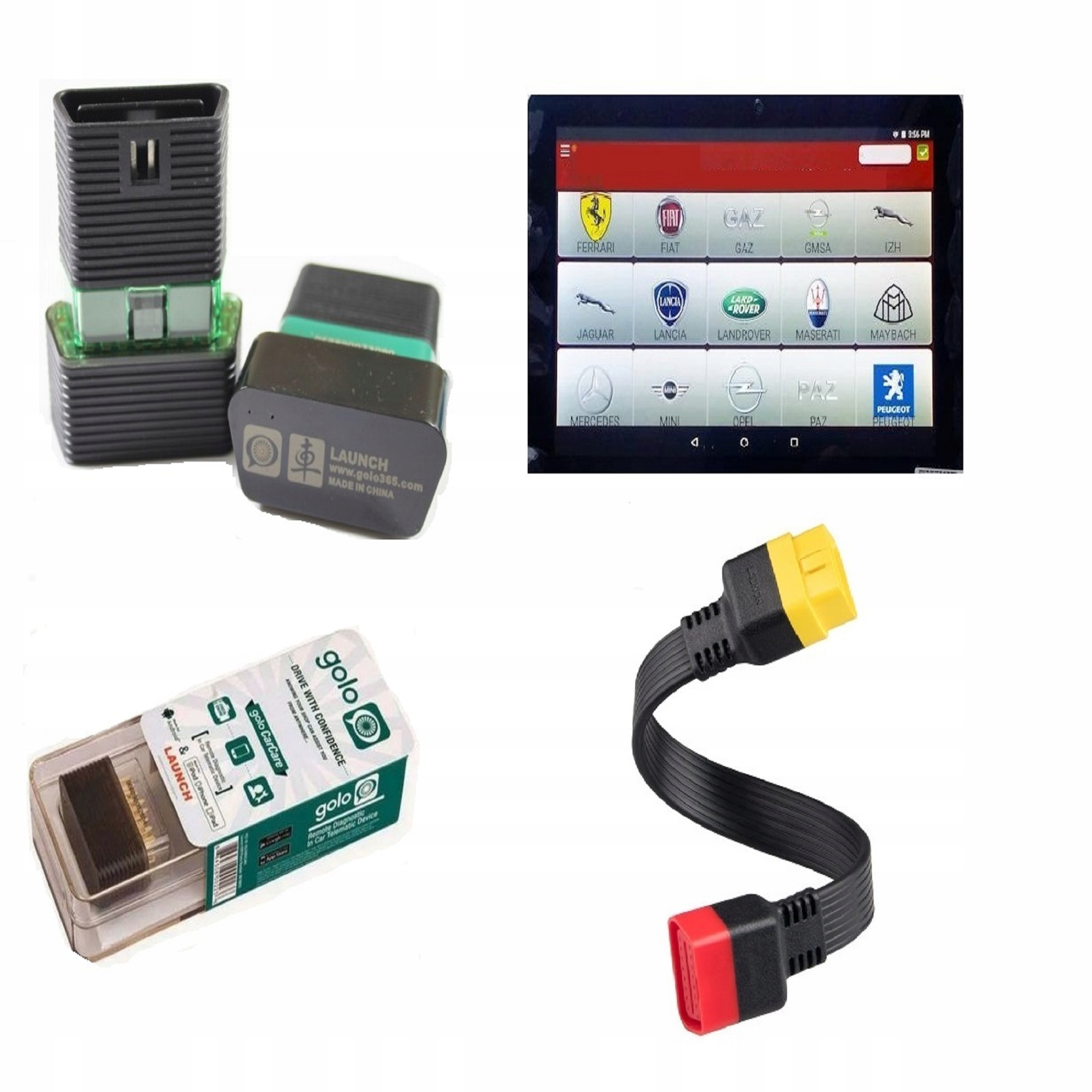 Launch Easydiag golo Tablet 8 palcov Dealer Sada