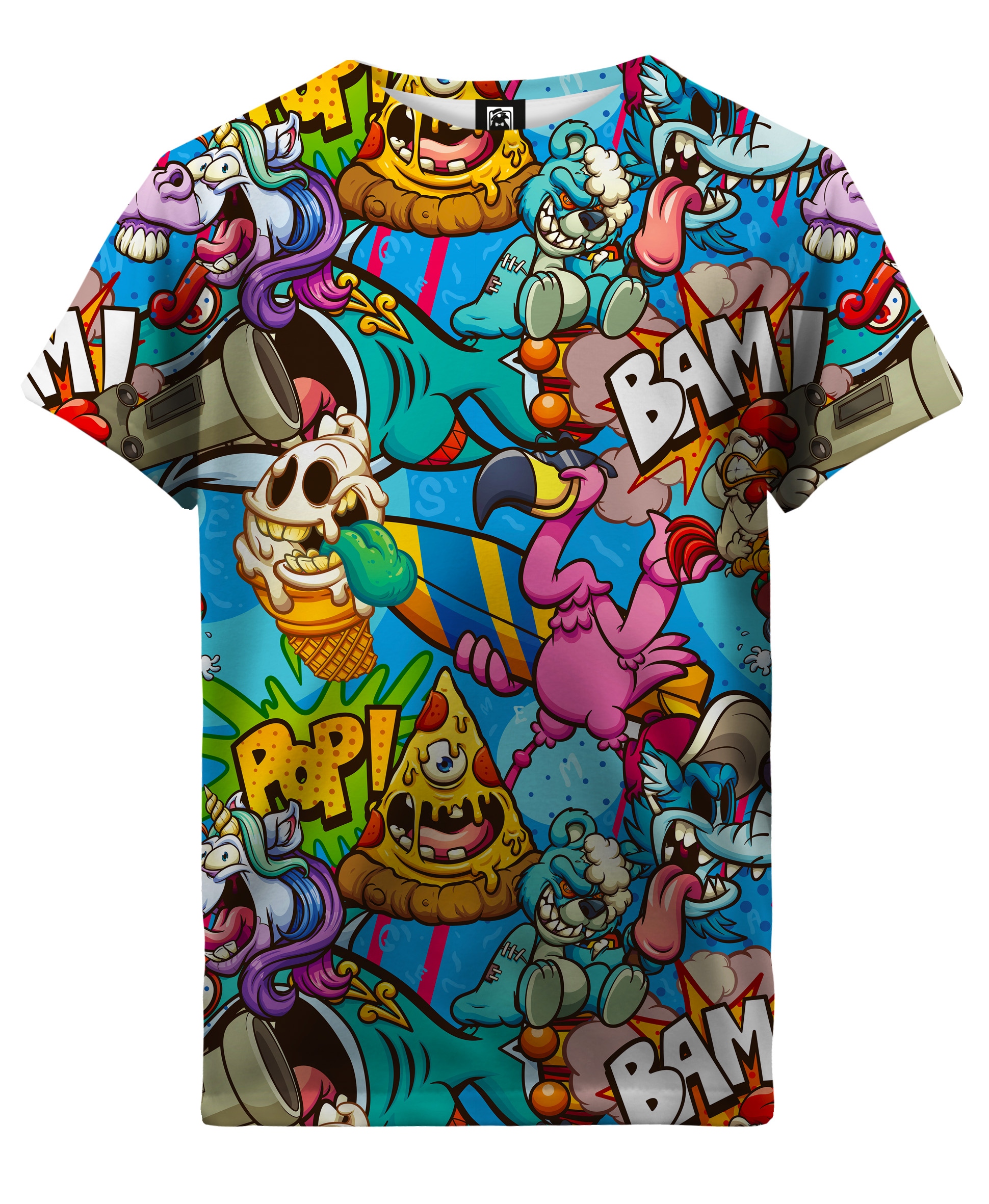 

T-shirt Koszulka Dziecięca Fullprint Cartoon 134