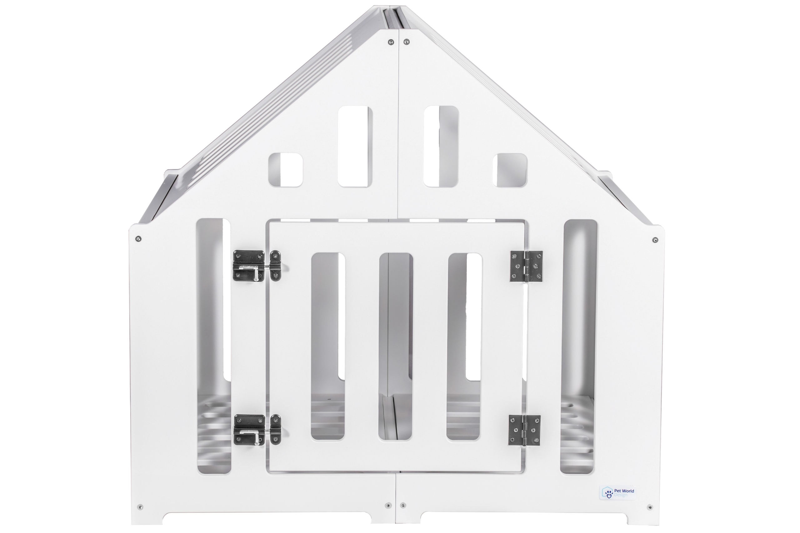 Levně Dřevěná klec pro psa 85 x 70 x 80 cm, domeček pro psa, kotec pro psa, barva