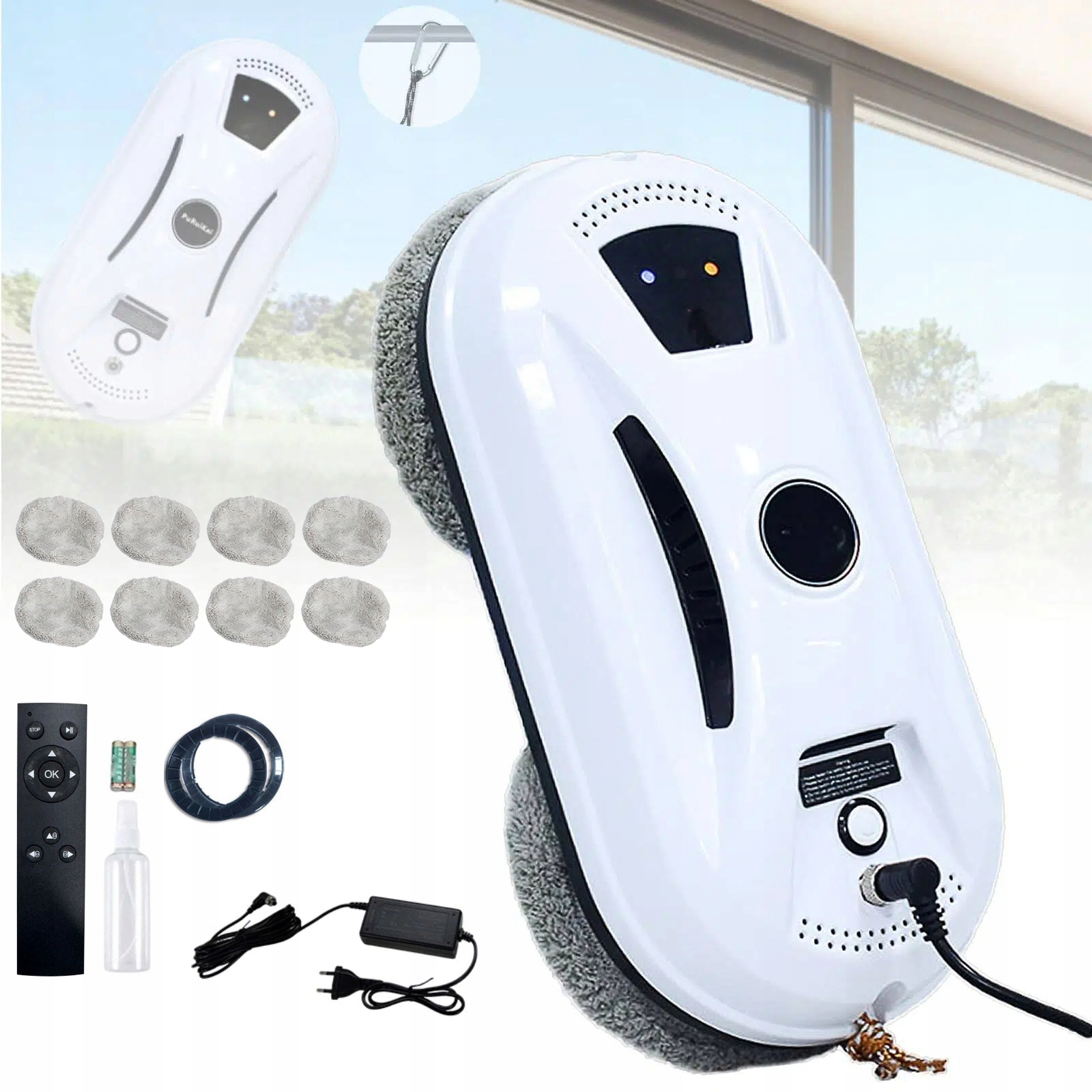 Inteligentní Robot Na Mytí Oken A Zrcadel, Automatická Sada
