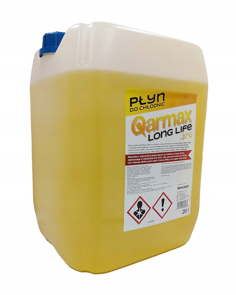 Chladící Kapalina -35 Long Life G12/G12+ -37 Žlutá 20L