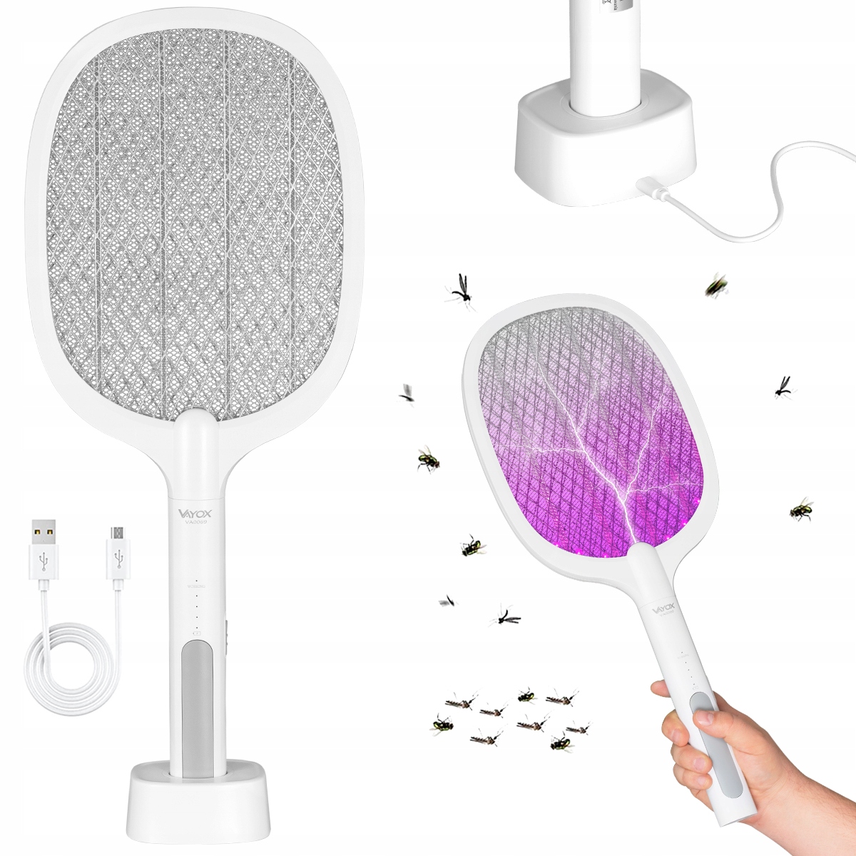 

Łapka Owadobójcza Elektryczna Komary Lampa Vayox