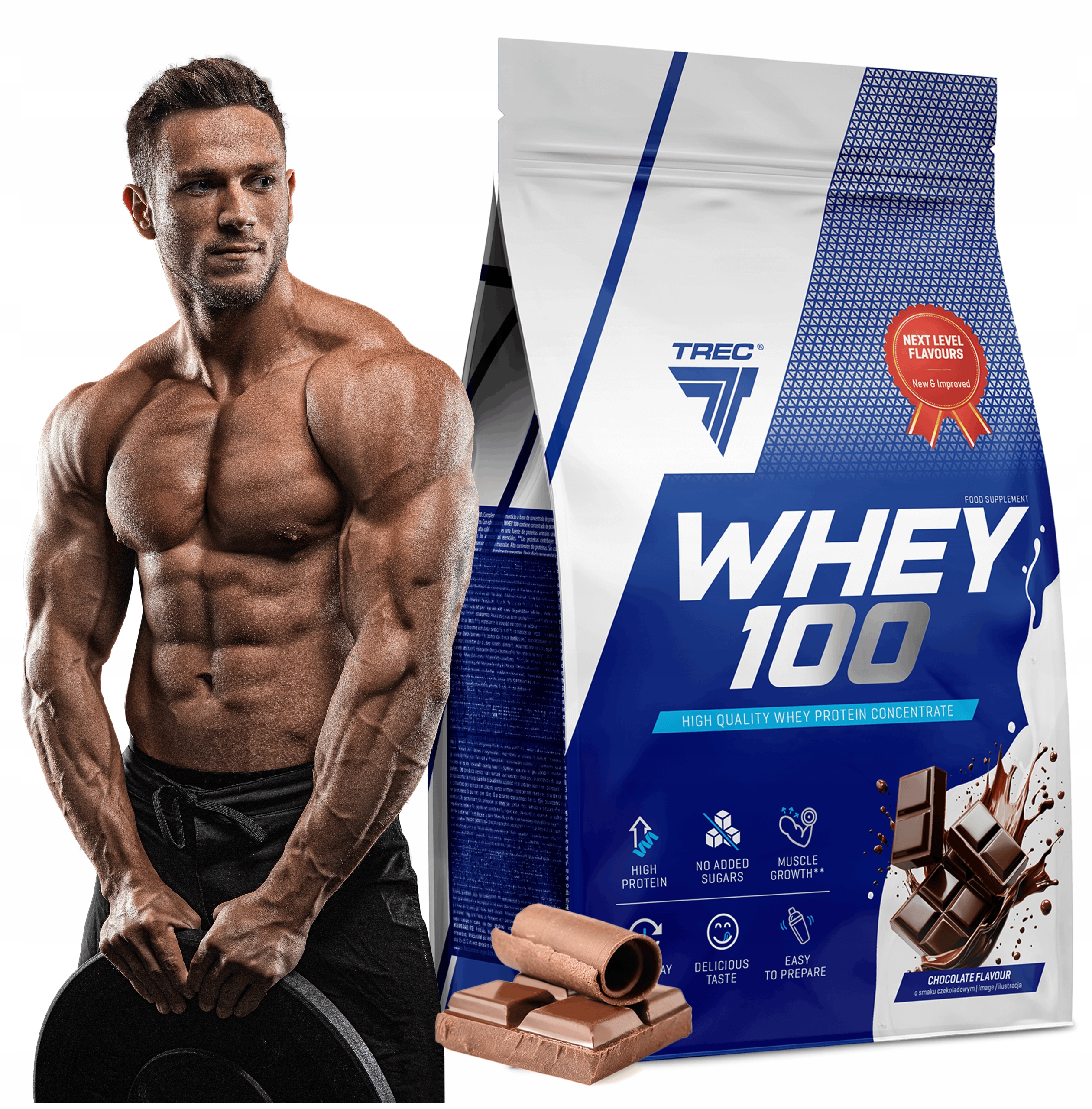 Trec Protein Premium 900G Whey Protein 100 Bílkovina Wpc koktejl
