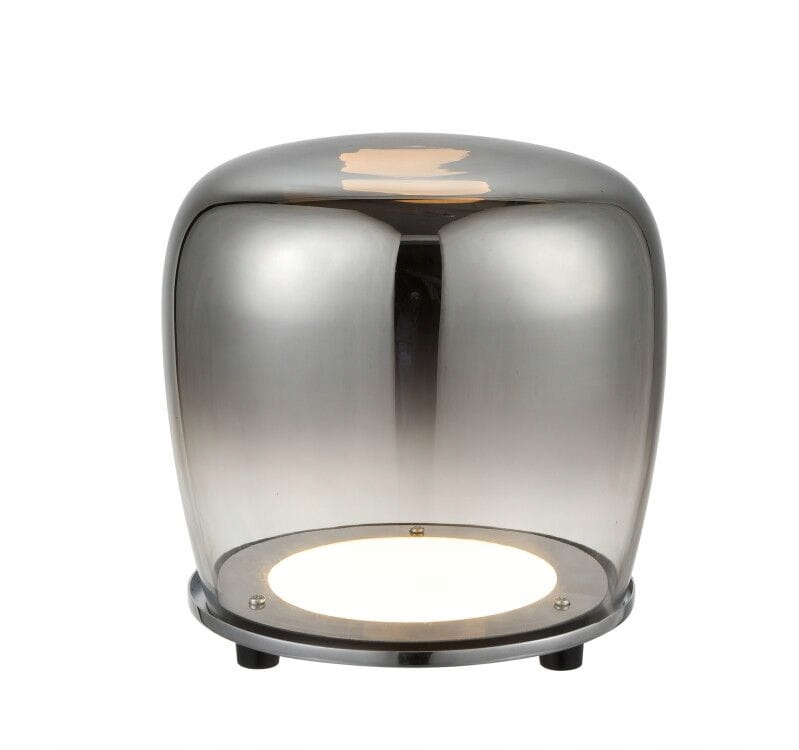 Candellux stojací lampa Berloz Led 66W 3000K černá kouřová