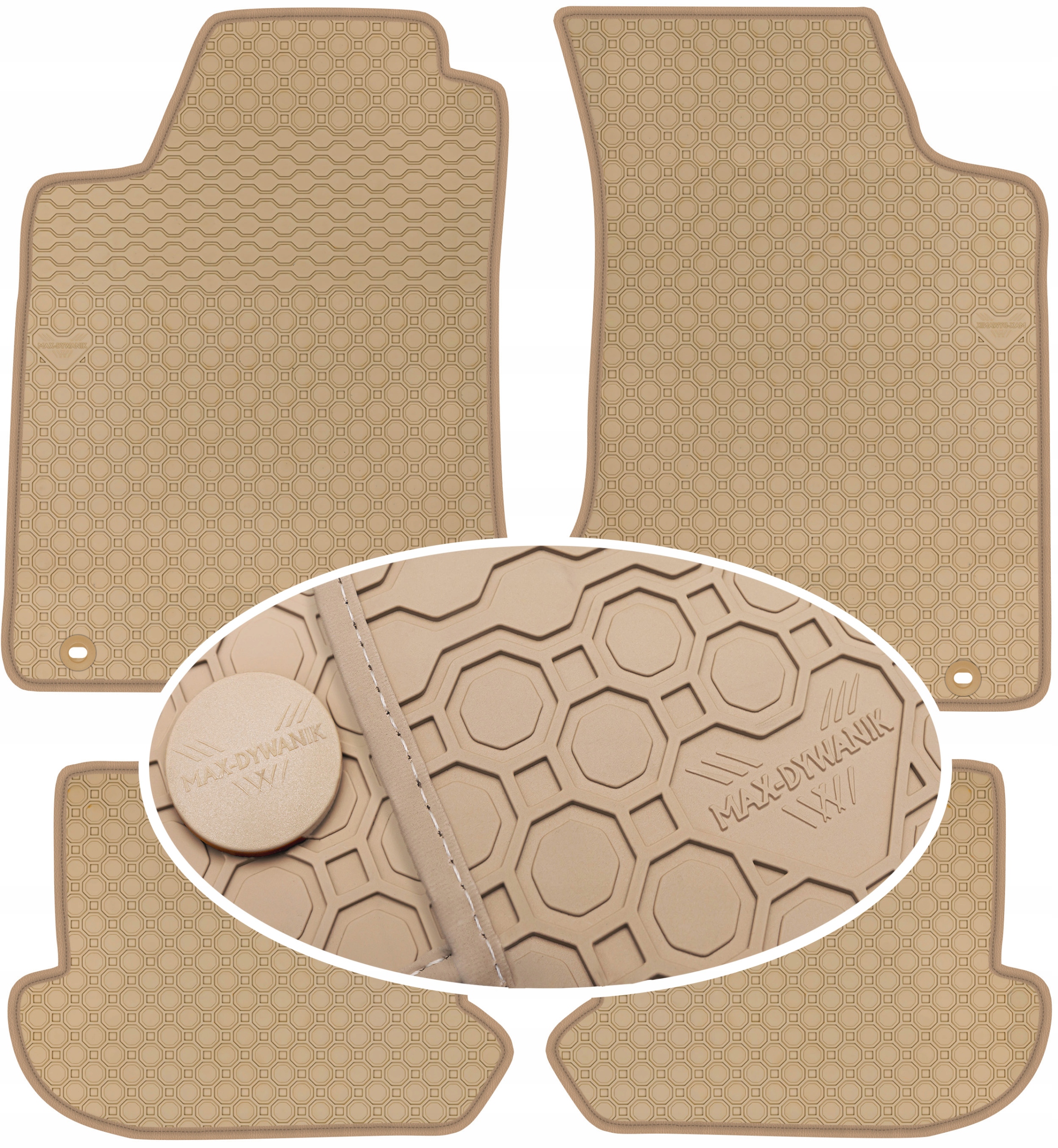 Vw Golf III Hb Kombi 91-99 Gumové rohože PrimeLiner