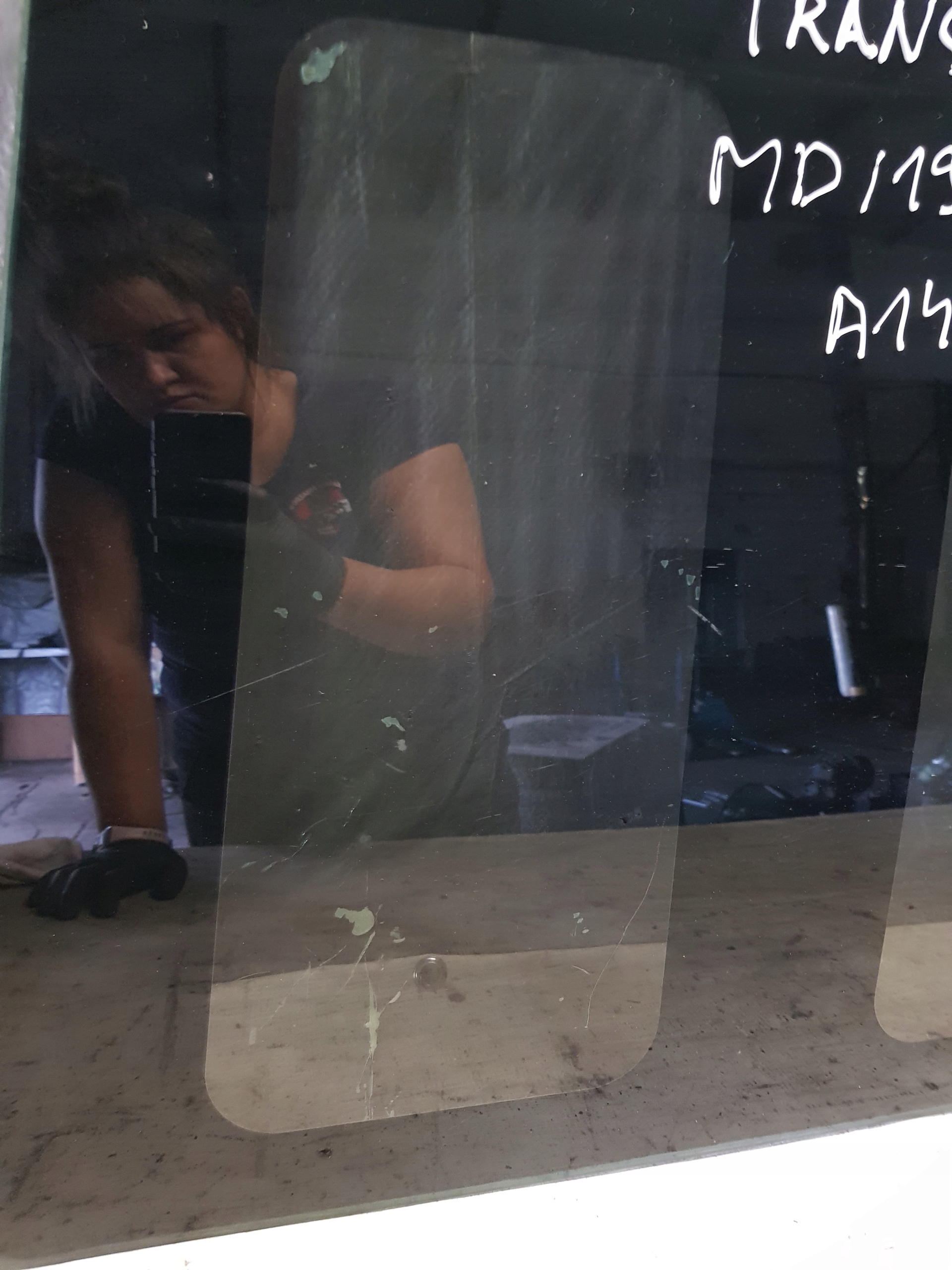 window bodywork right rear part FORD TRANSIT V