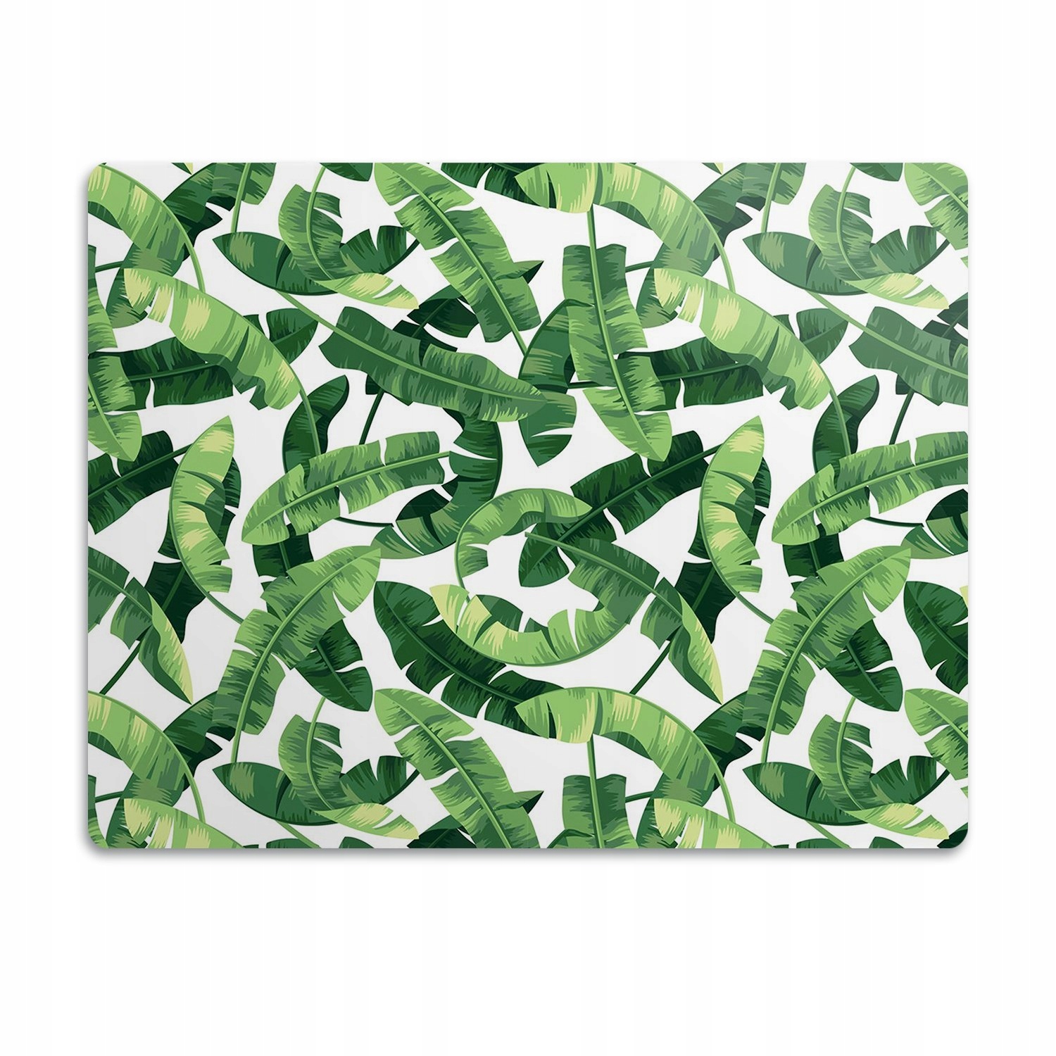 Levně Ochranná podložka pod misku Listy vzor 90x60 cm