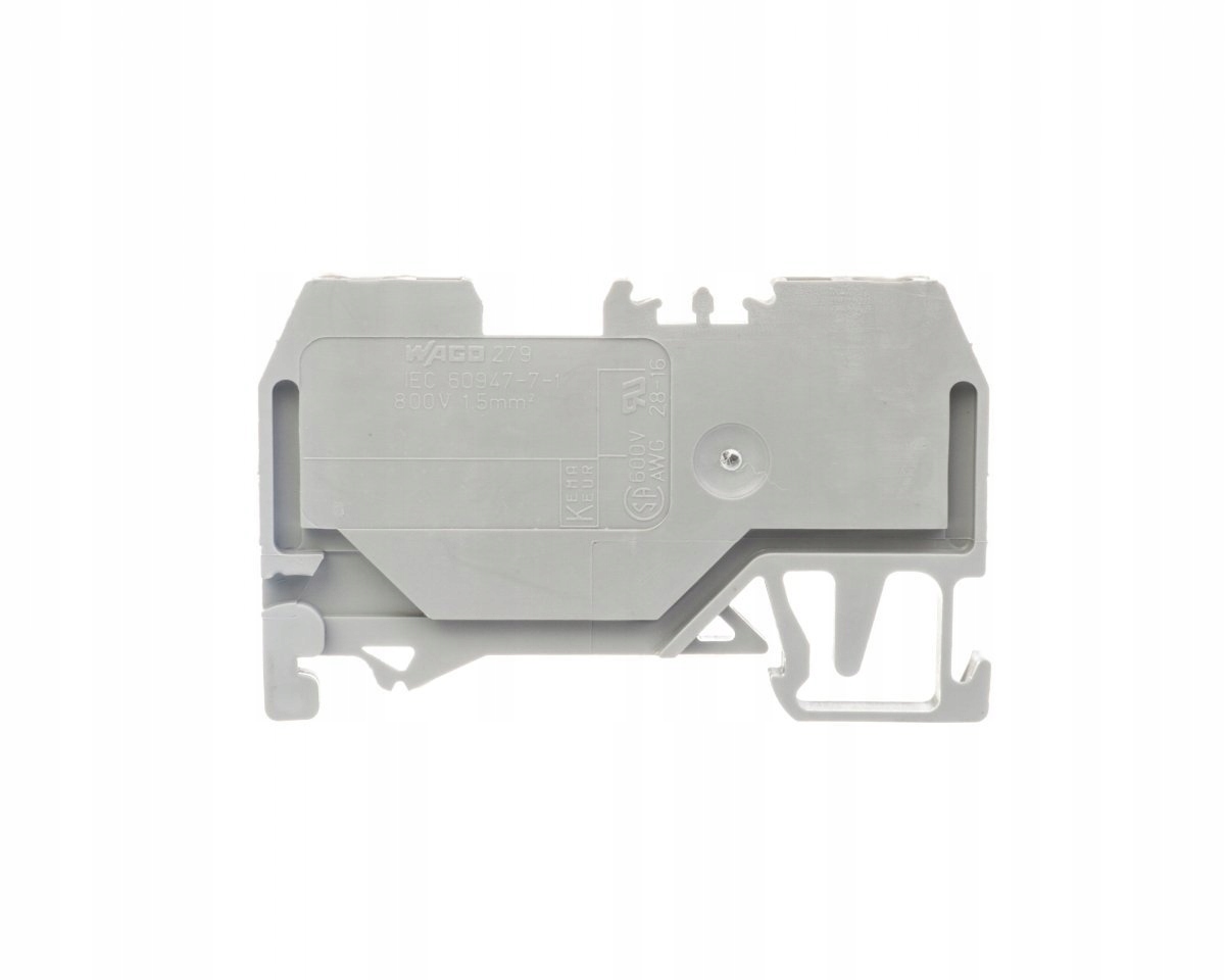 

Złączka szynowa 2-przewodowa 1,5mm2 279-901