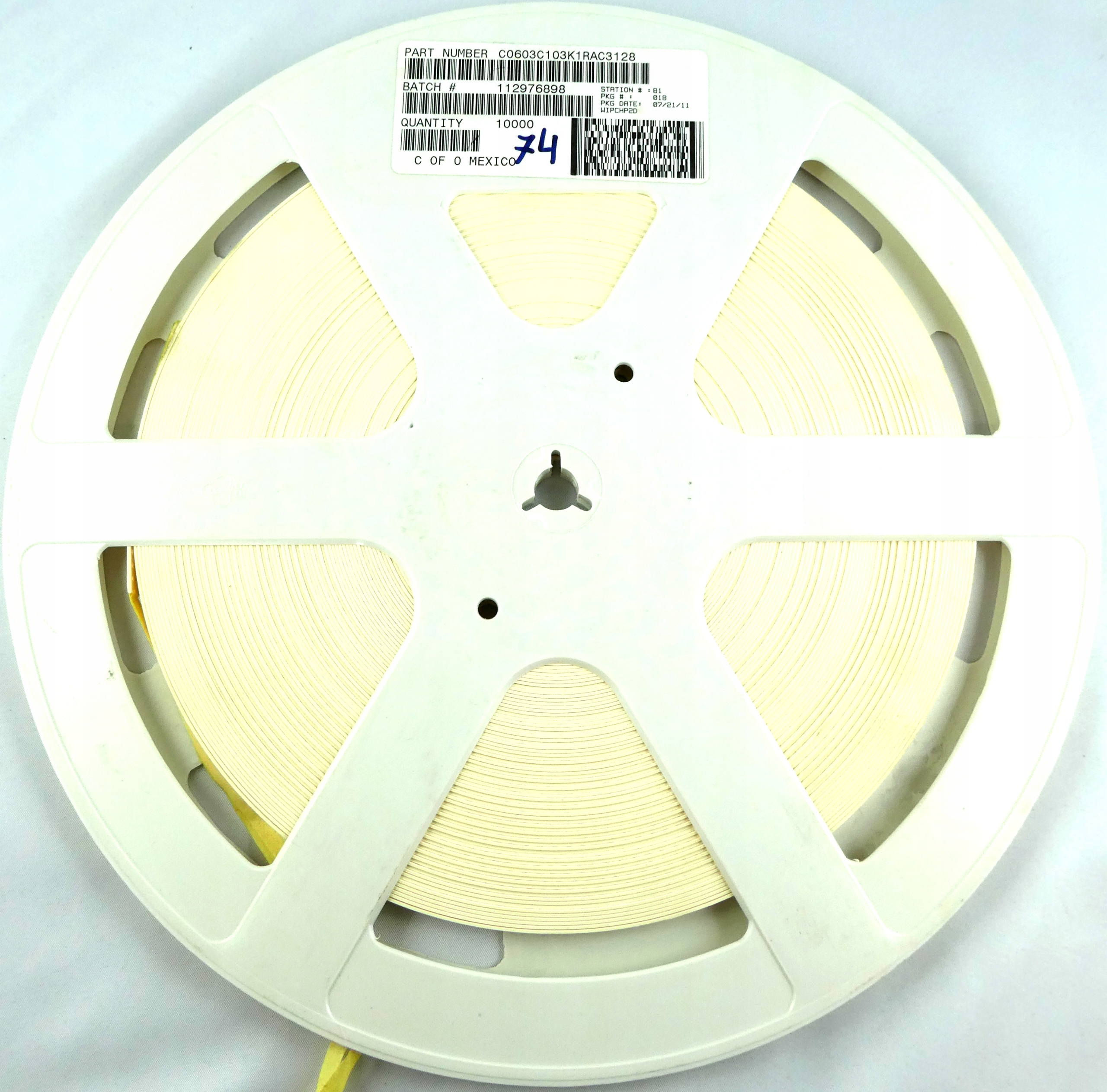 

Ceramiczny MLCC 0,01uF 10nF 100V 0603 10% 100szt.