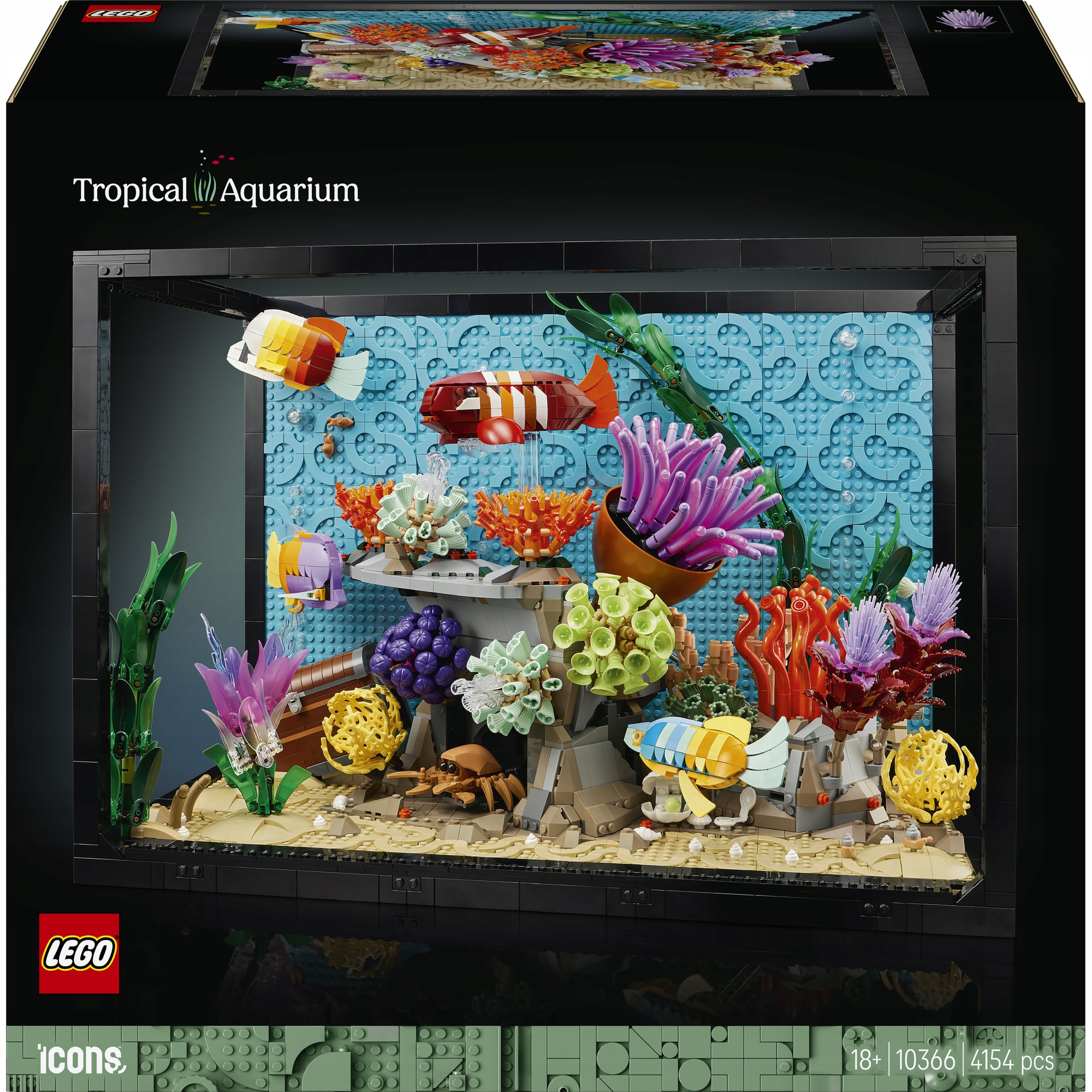 LEGO Icons 10366 Tropikalne akwarium