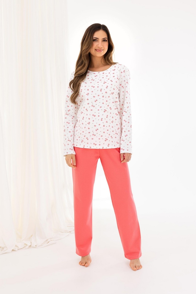 Dámské Pyžamo 717/3XL Korálová Barva