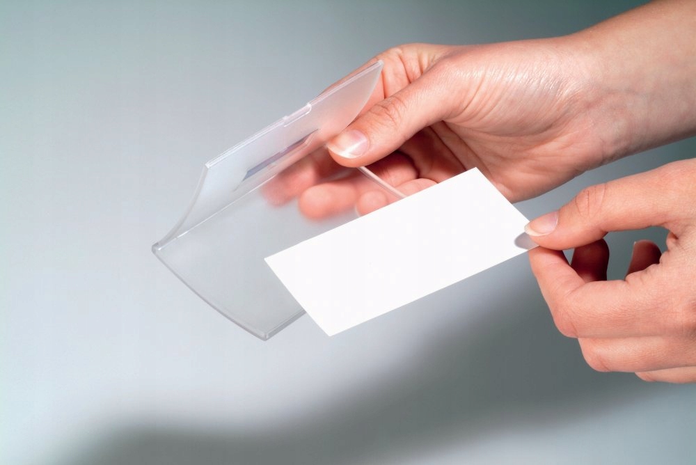 IDENTYFIKATORY Z MAGNESEM SERIA Durable CLICK FOLD 40 X 75 MM Stan opakowania oryginalne