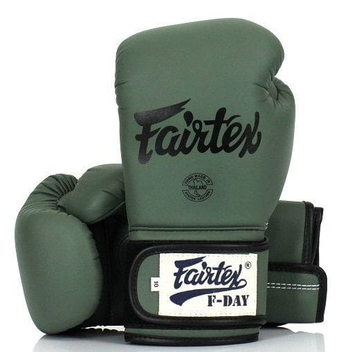 Boxerské rukavice Fairtex F-day Limited Edition pickle