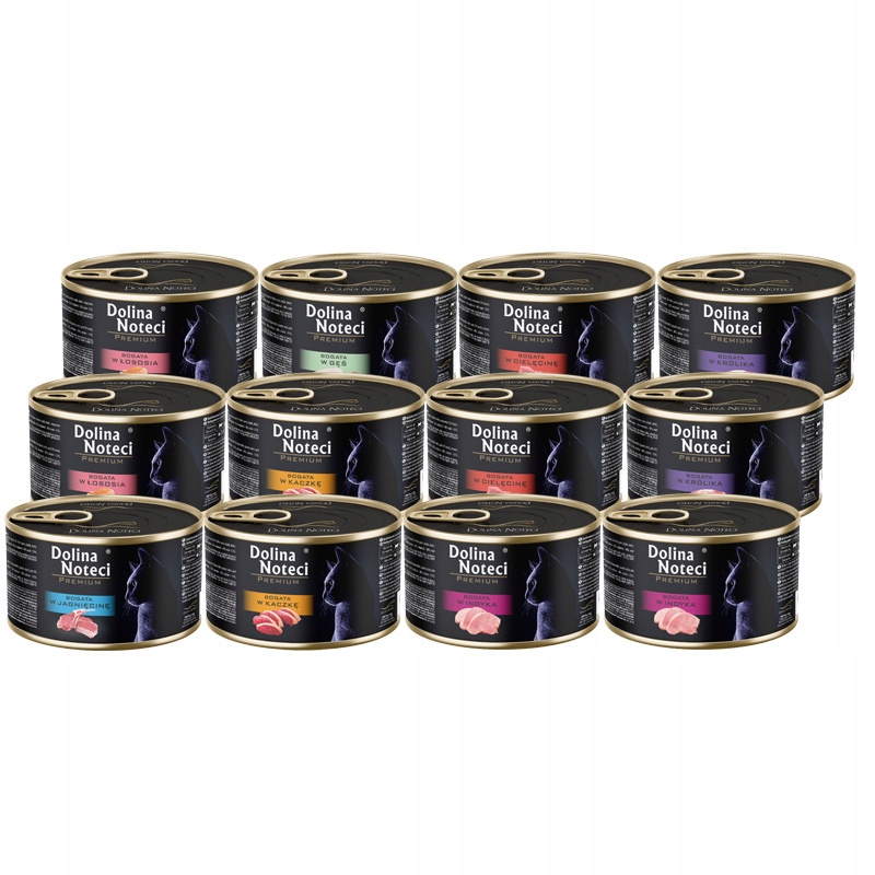 Dolina Noteci Premium Mokra karma dla kota mix smaków 12 x 185 g