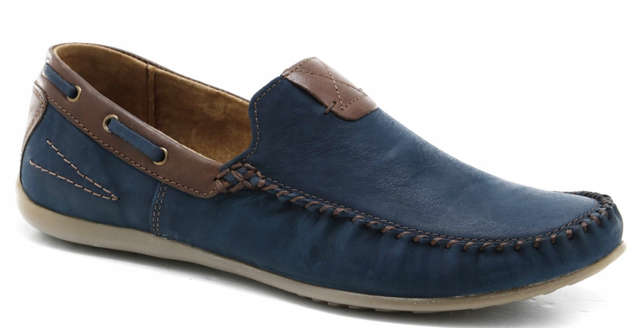 Mokasíny Riko 781 Námořnická Modrá velikost 40