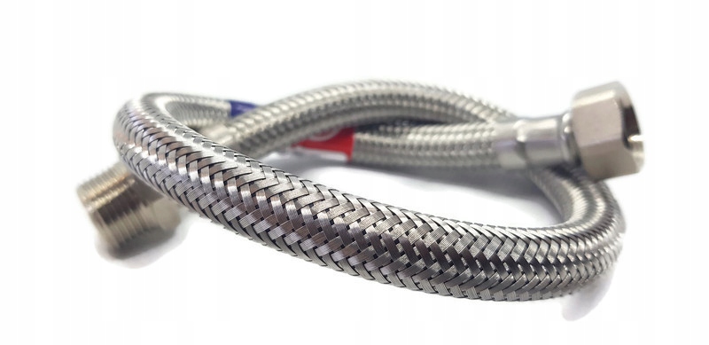 TUCAI Wężyk 3/8 M10 do baterii w oplocie 60 cm Marka Tucai