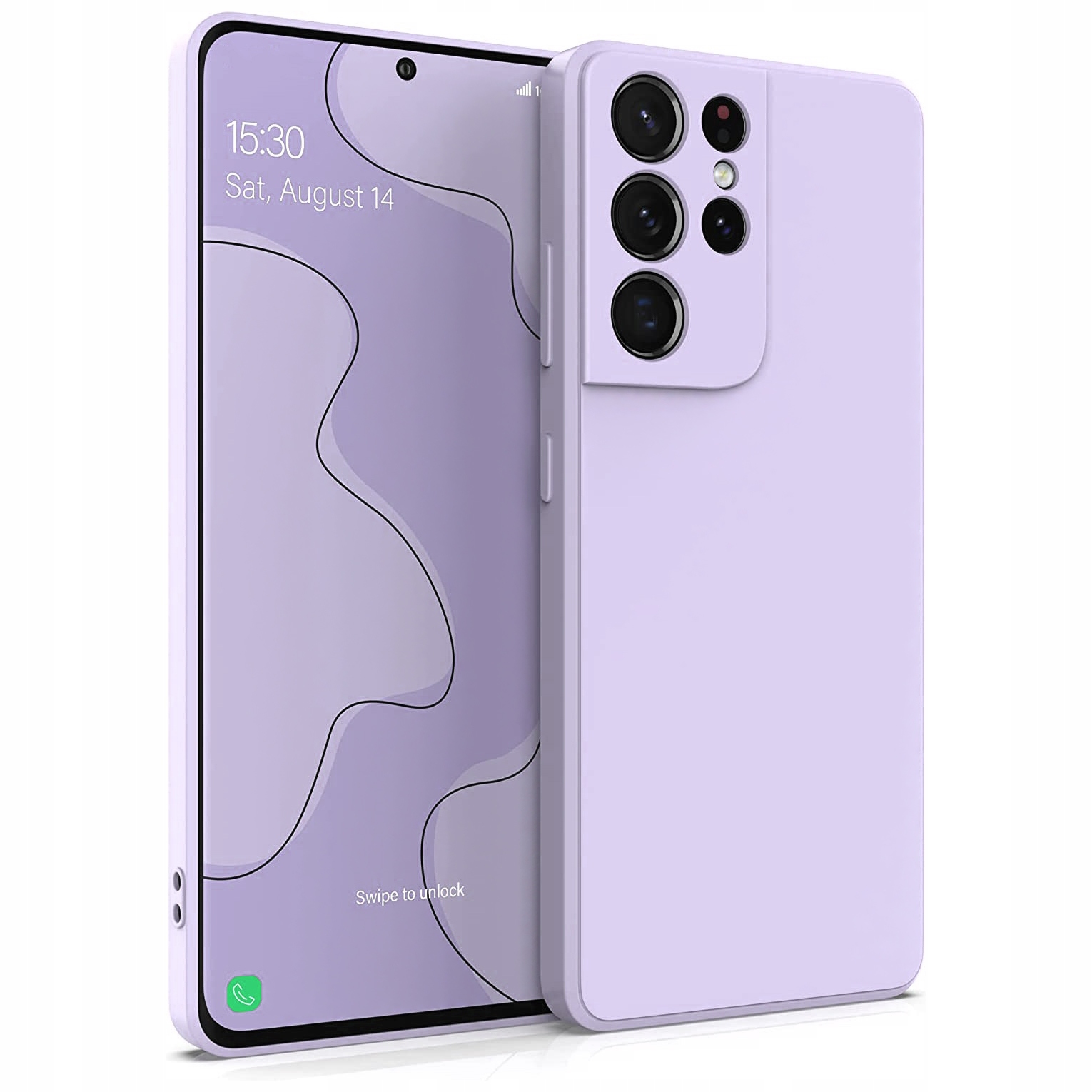 

Etui Lawendowe Liquid Case do Samsung S21 Ultra 5G