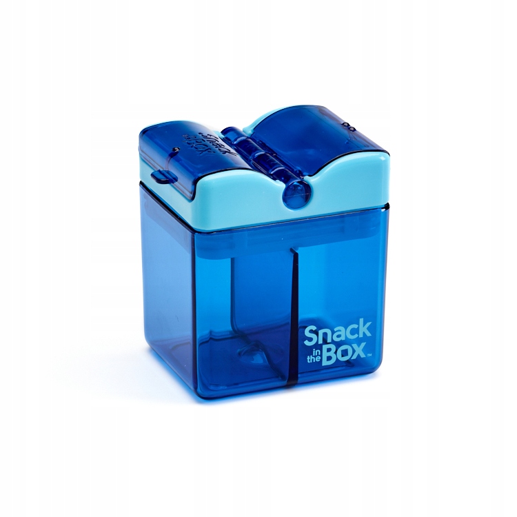 Wielorazowy pojemnik dwukomorowy na przekąski Pojemność 1 ml