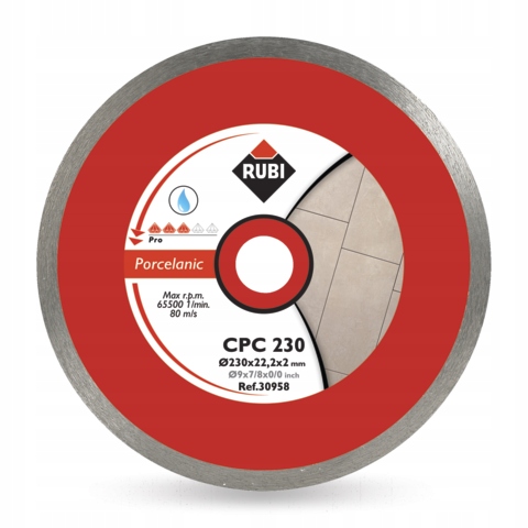 

Rubi Cpc 230 Pro Tarcza Diamentowa otwór 22,2-25,4