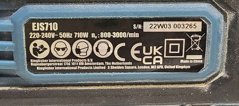 Wyrzynarka Erbauer EJS710 Marka Erbauer