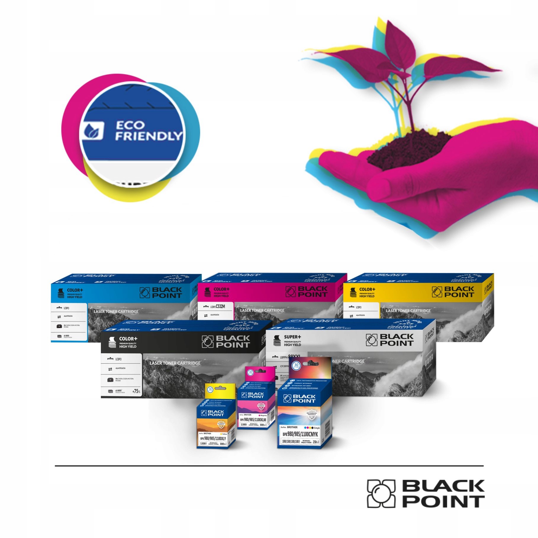 Toner TN2320 do Brother DCPL2520DW MFCL2700DW BP Producent Black Point