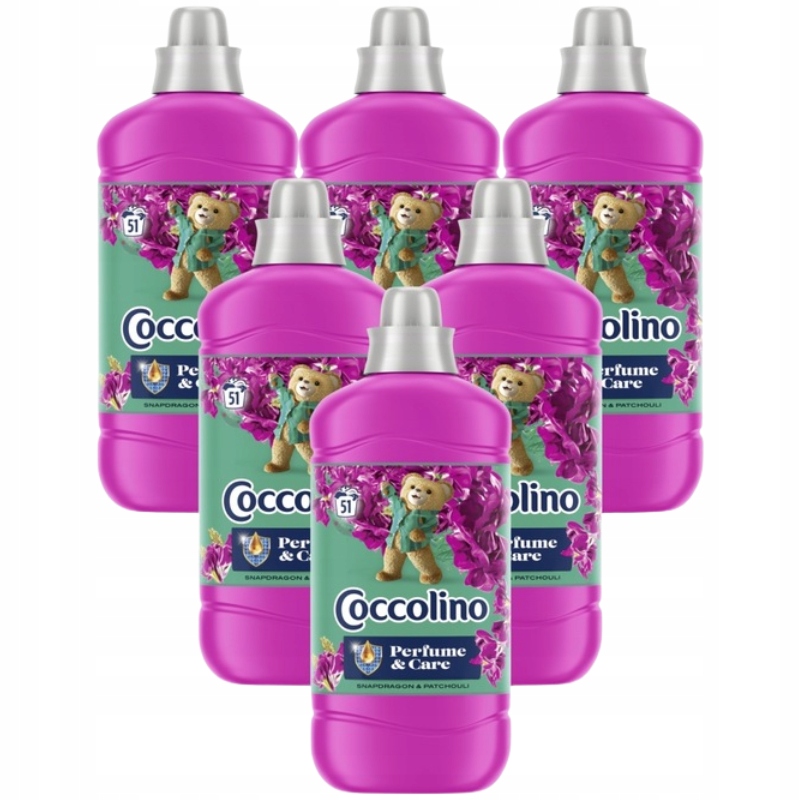 Levně Coccolino tekutá aviváž Snapdragon & Patchuoli 6 x 1275 Ml