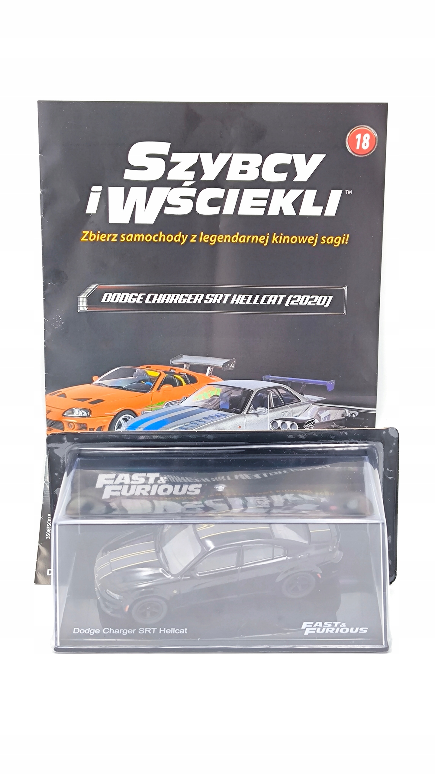 Rychle a zběsile Dodge Charger Srt Hellcat 2020 1:43 Deagostini #18