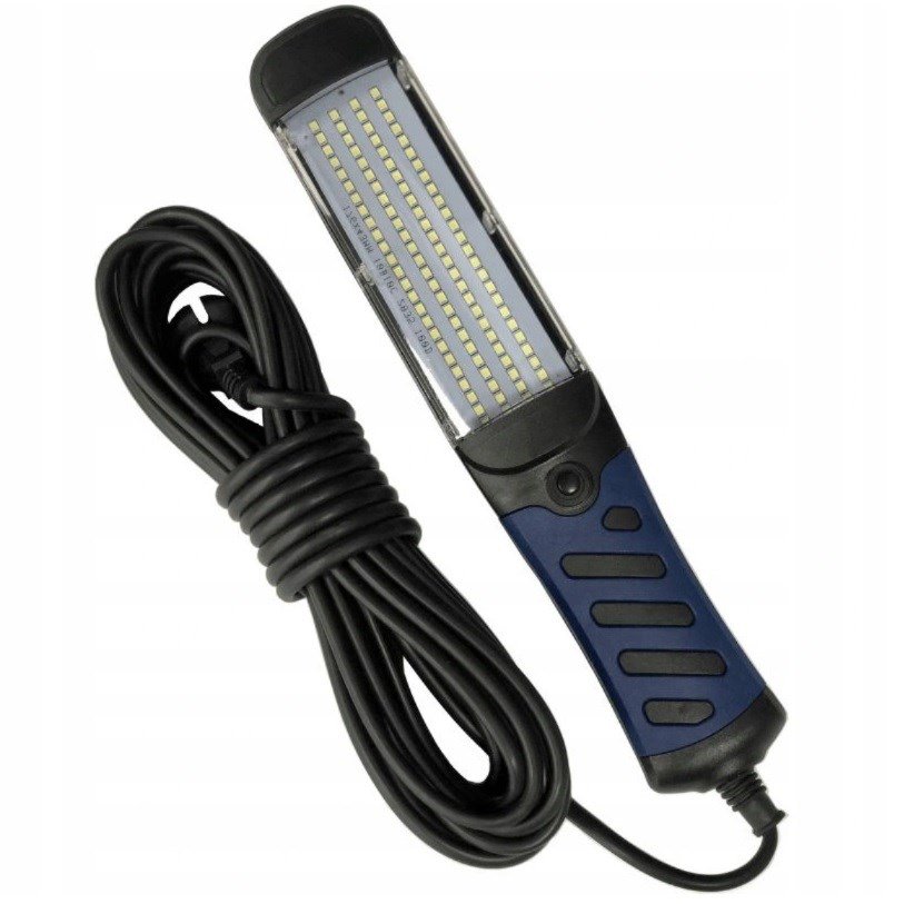 K2 LAMPA WARSZTATOWA LED 230V 100LED KABEL 10M