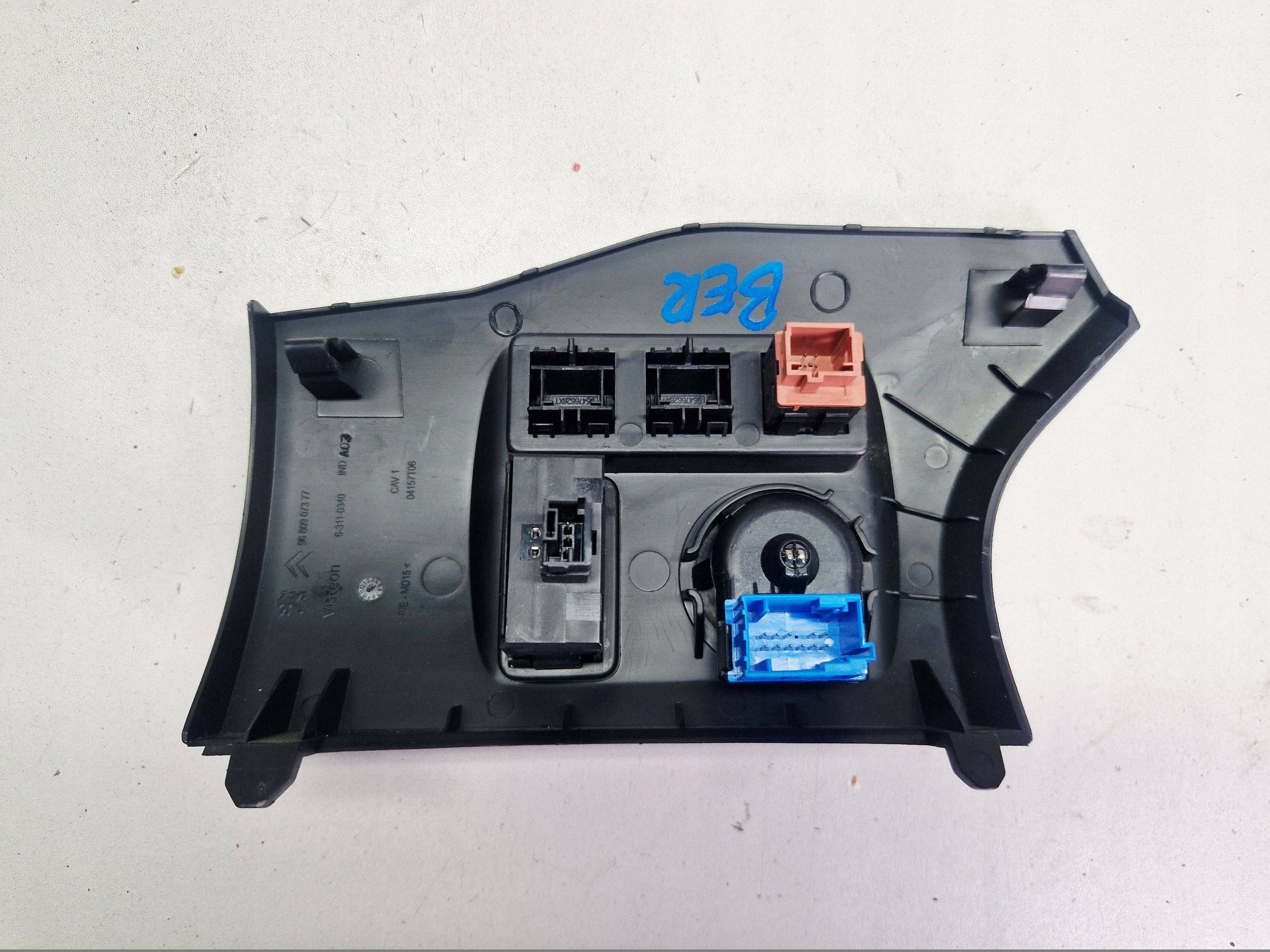 mirror control switch Citroen Berlingo 2010 ROK 9680907377