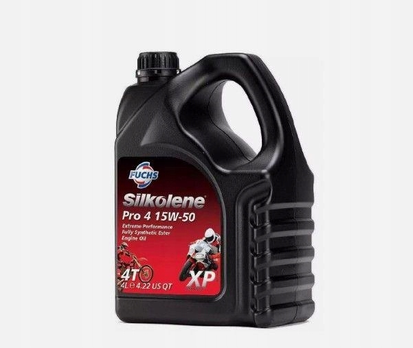 Silkolene Fuchs Motorový Olej 100 % Syntetický Ester Pro 4 Xp 15V50 4L ()