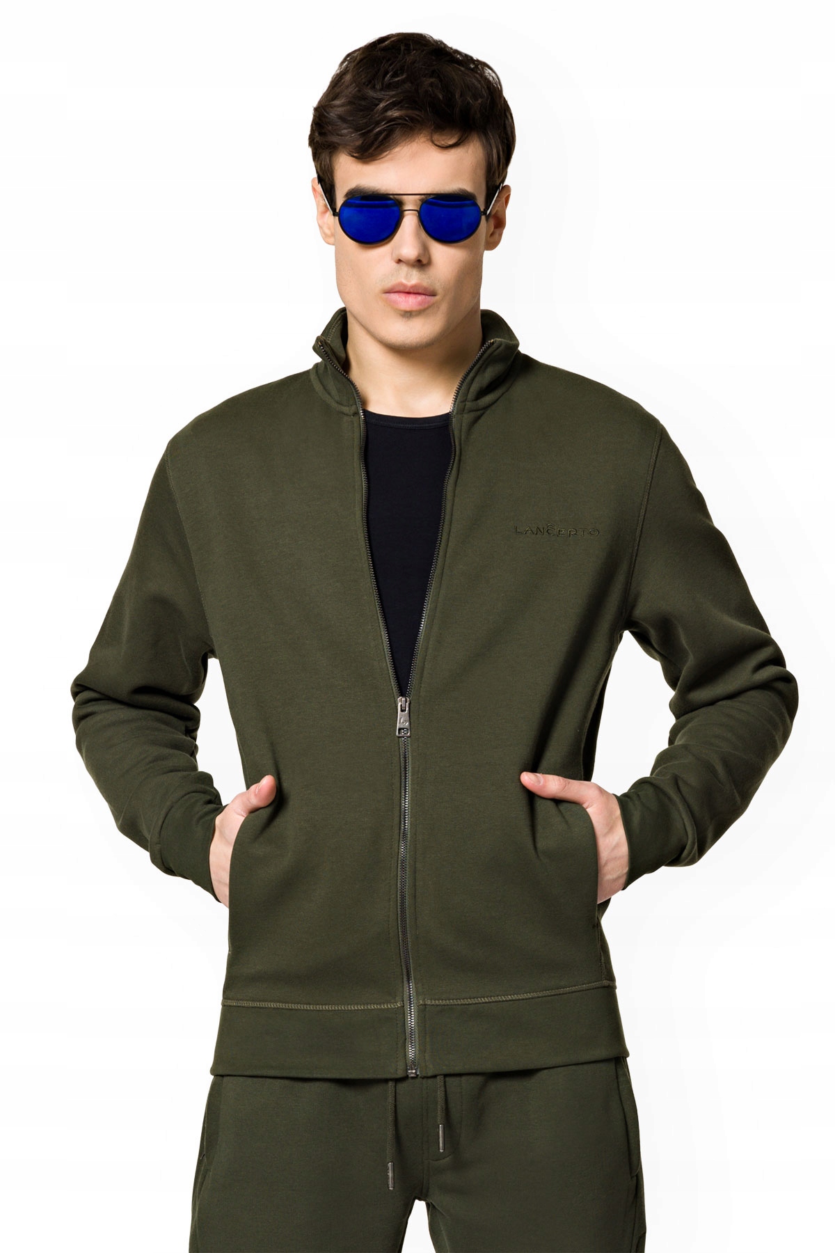 

Bluza Męska Rozpinana Zielona Belair Lancerto XL