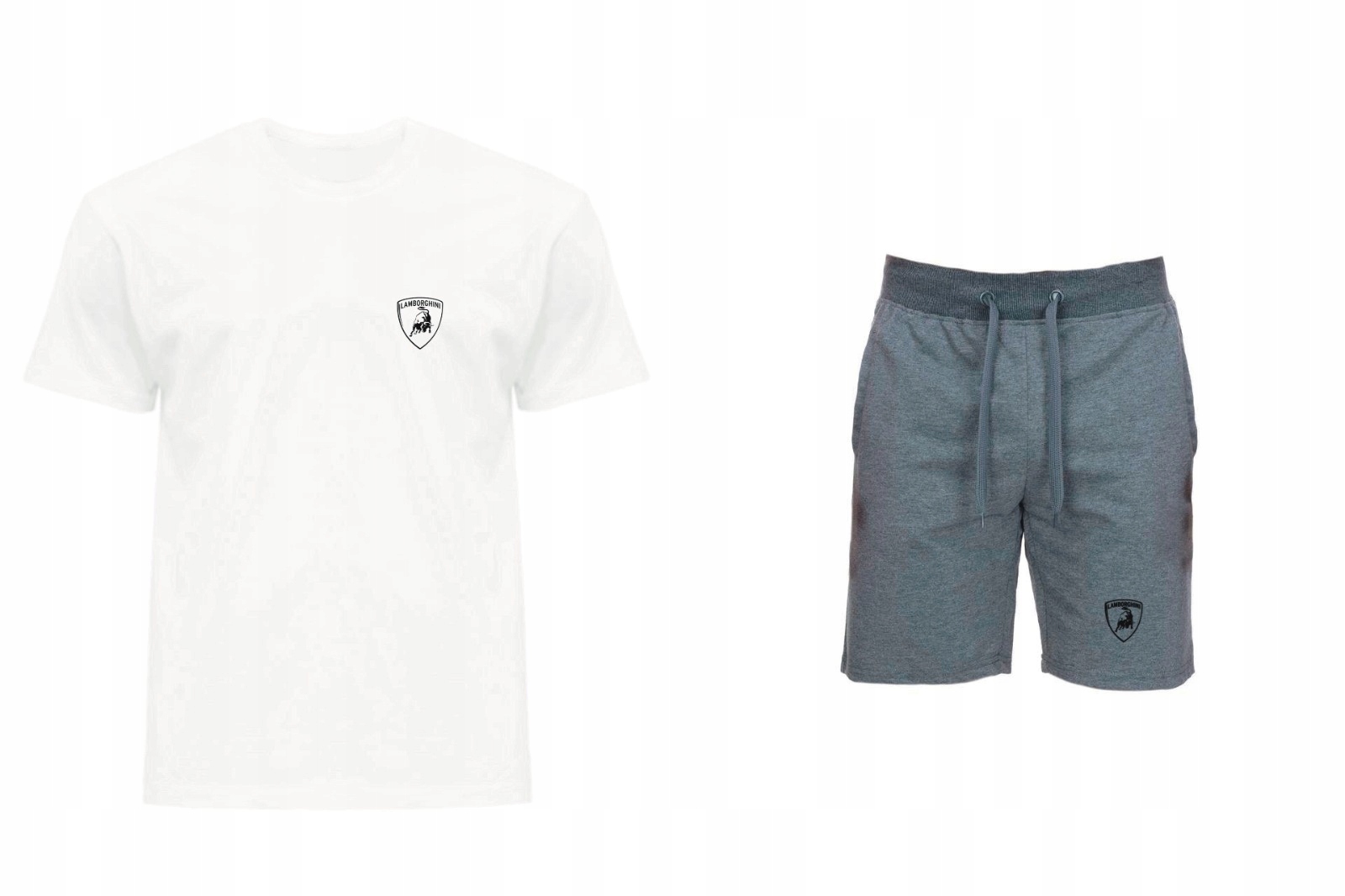 Komplet Tričko Kraťasy Lamborghini Pánské M