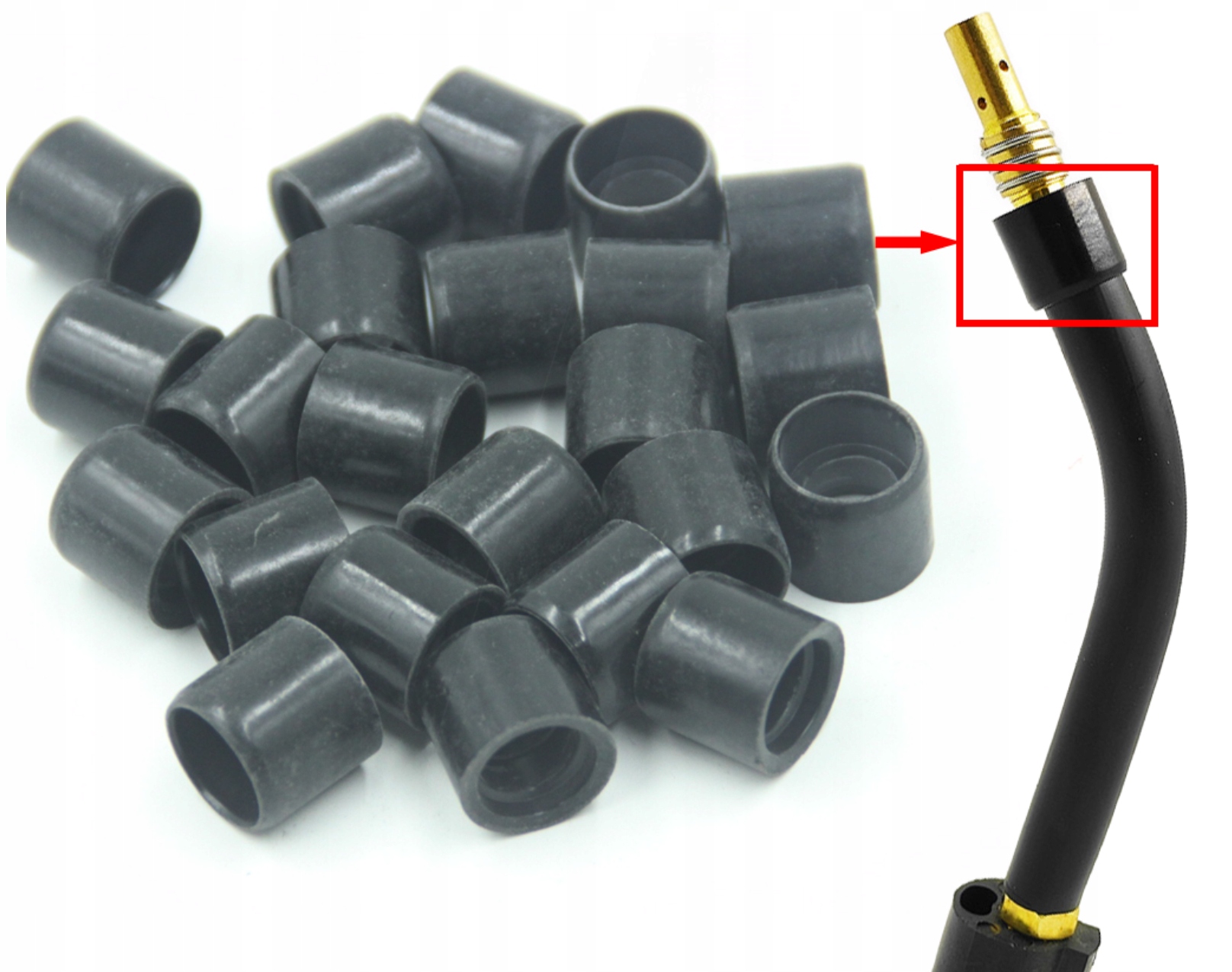 10 x Izolator tuleja MB-15 TW-15 MIGOMAT MIG 15 Marka inna