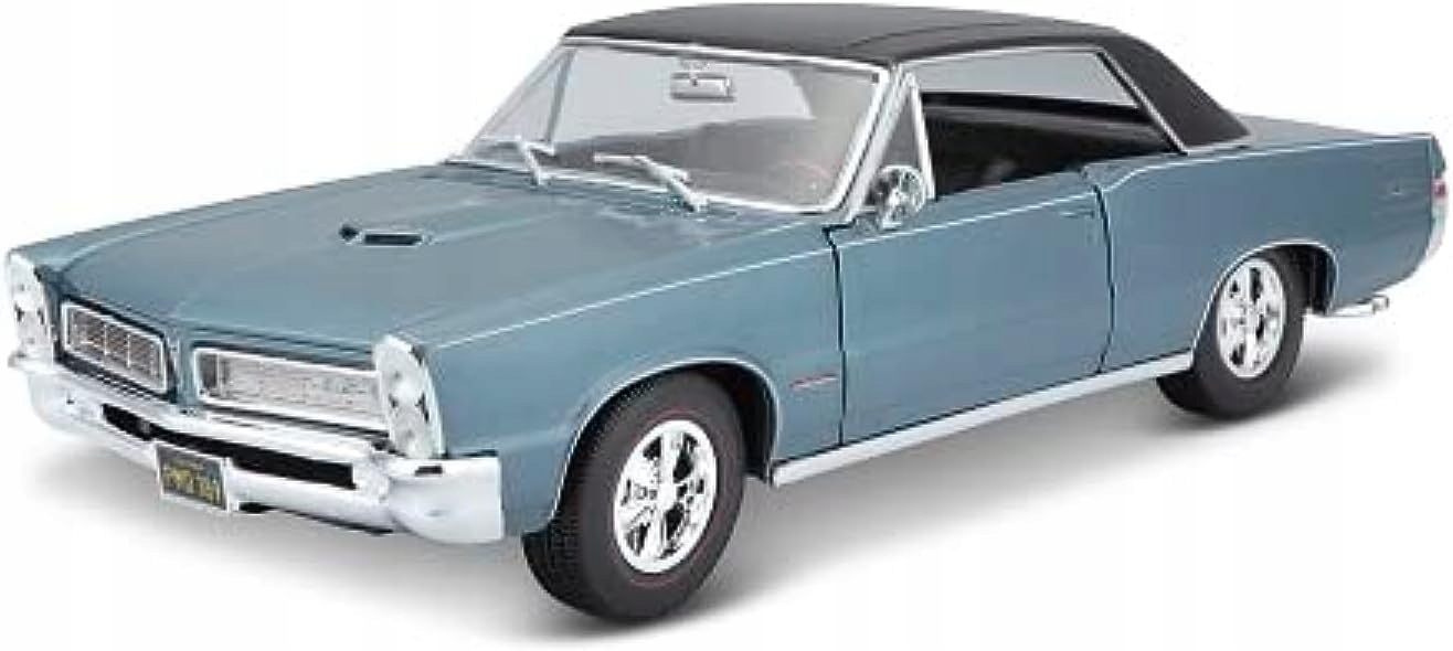 Maisto1965 Pontiac Gto, metal modrá, 1:18