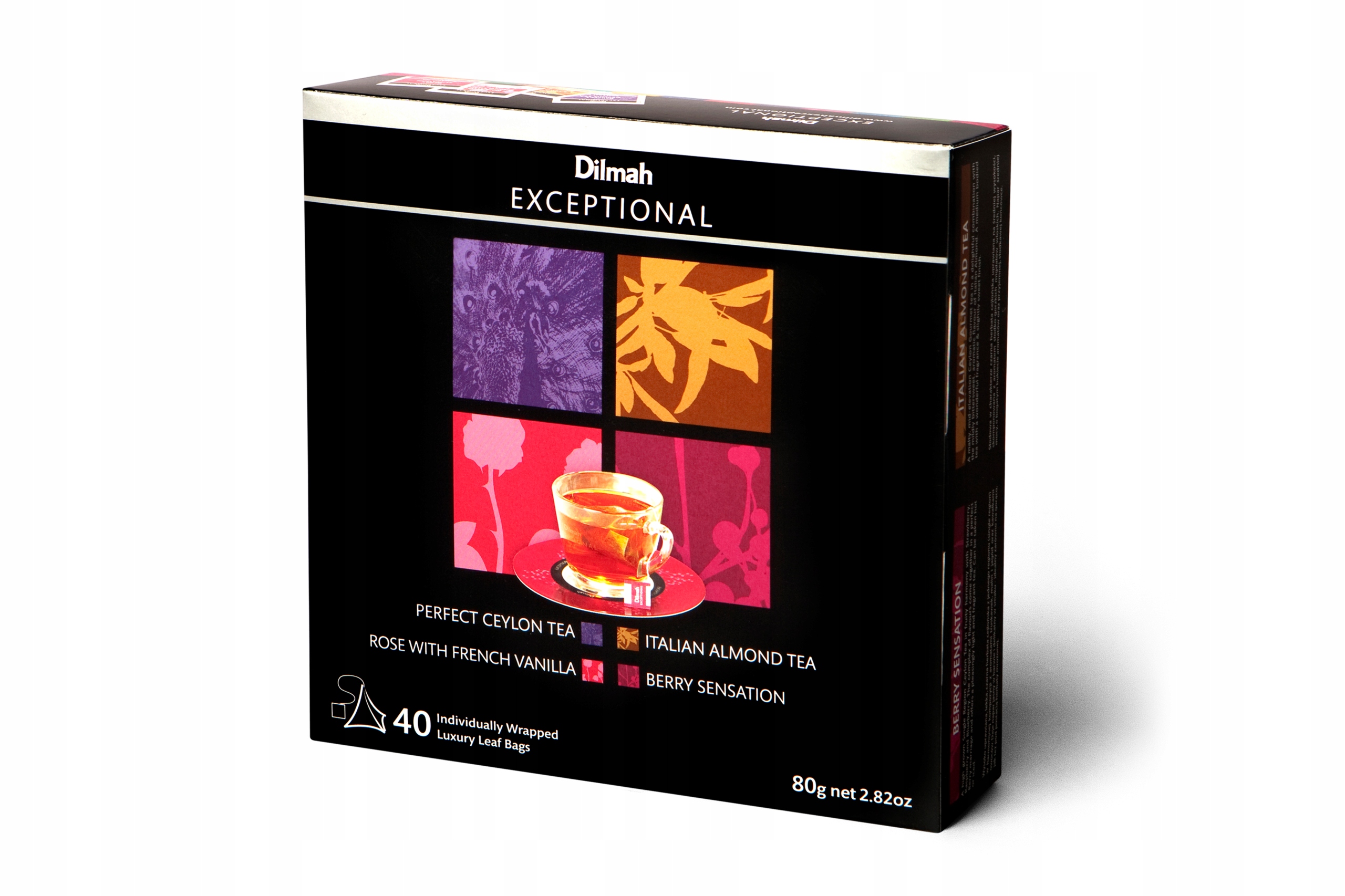 Levně Dilmah Exceptional Variety Pack 40x2 g