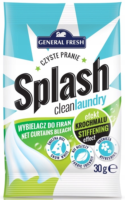 

General Fresh Splash wybielacz do firanek 30g
