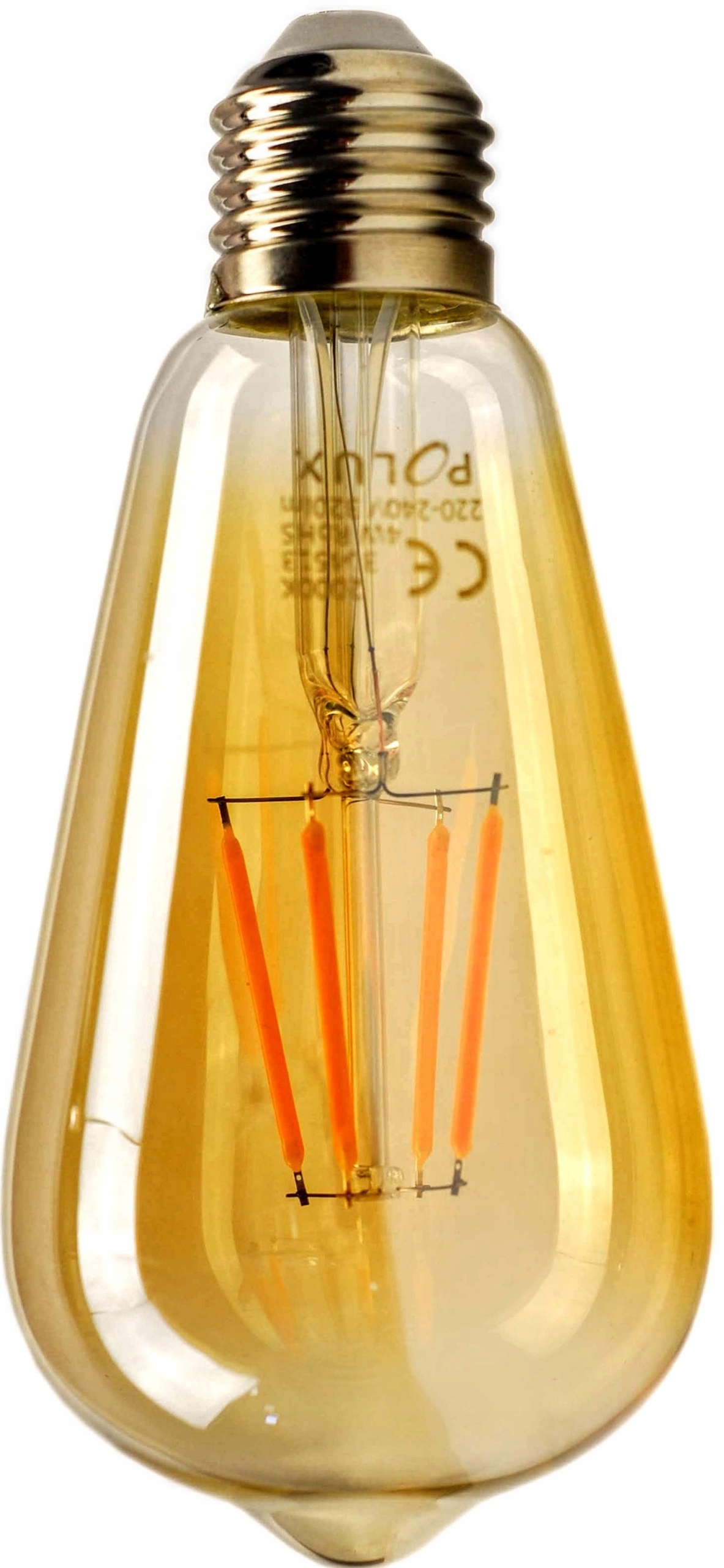 

żarówka Led 4W Edison ST64 łezka Loft pająk indust